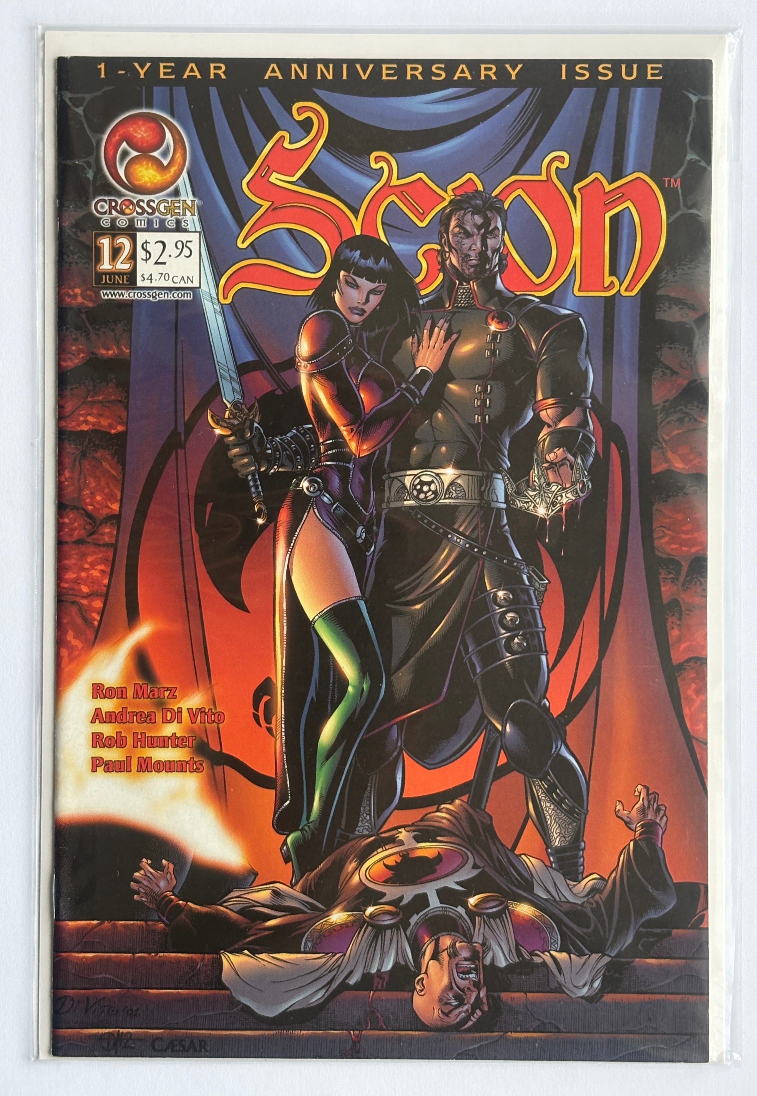 Scion #12 - 1st Printing Crossgen Comics June 2001 VF- 7.5