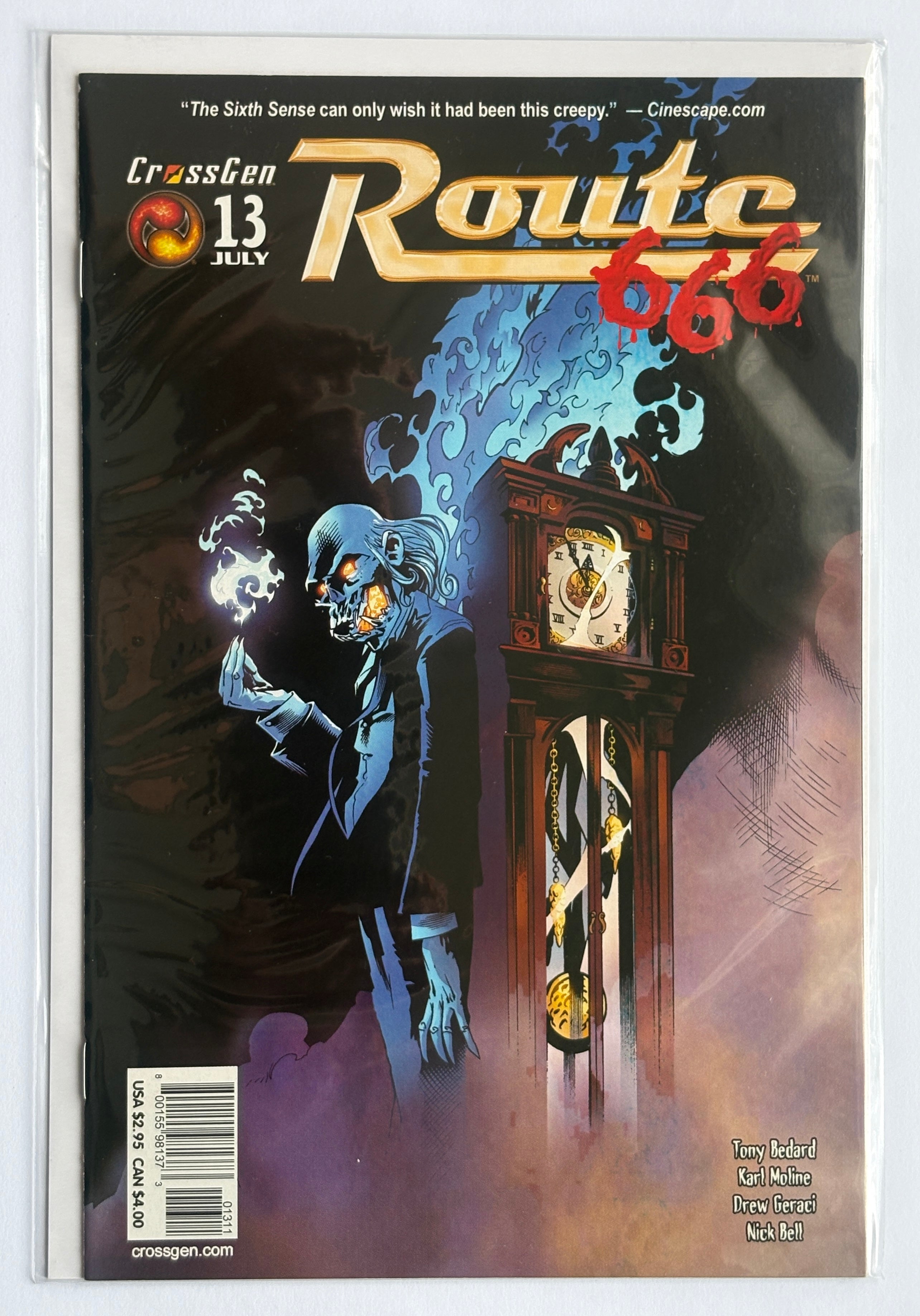 Route 666 #13 - 1st Printing CrossGen July 2003 VF+ 8.5