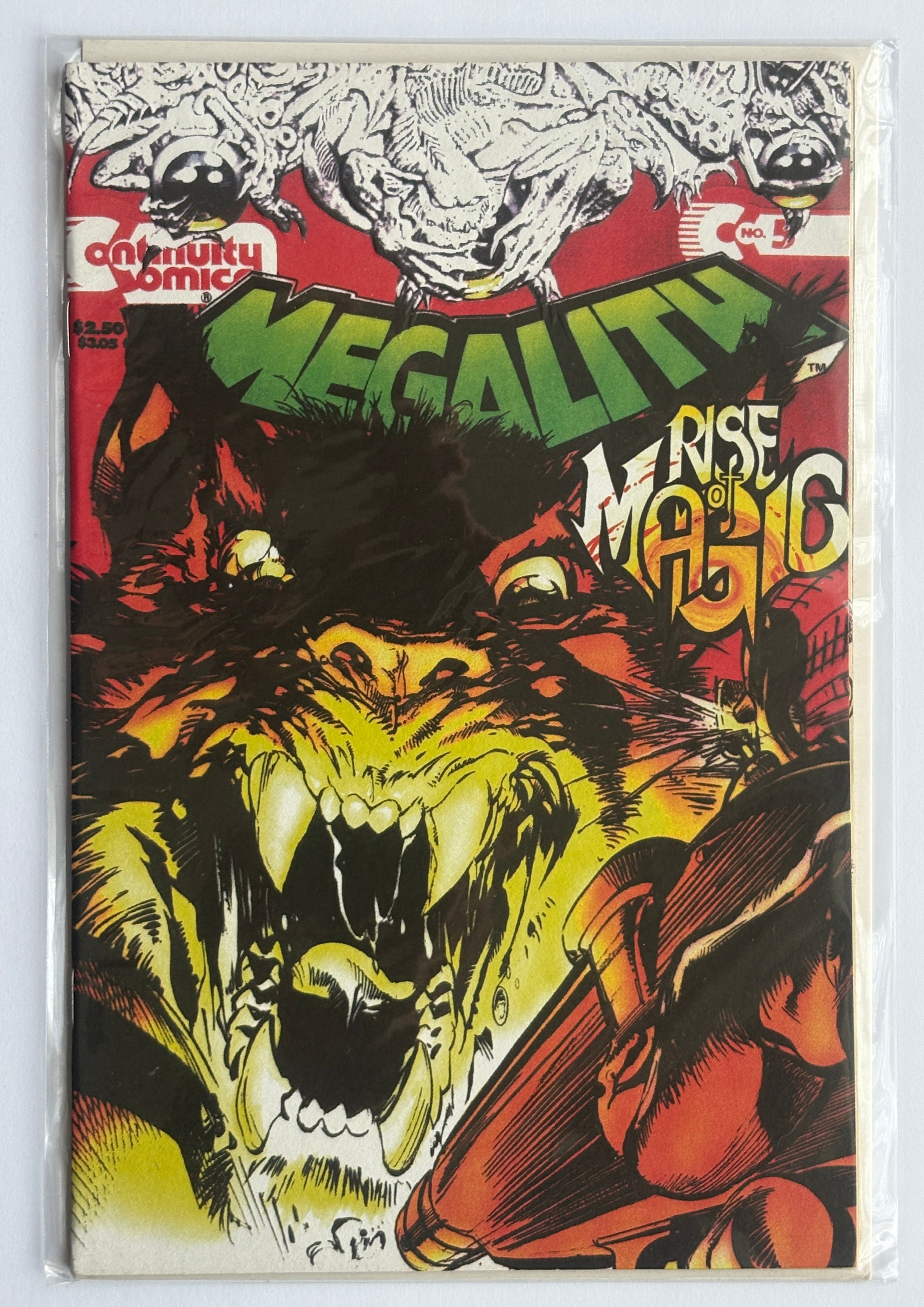 Megalith #5 - Continuity Comics December 1993 VF/NM 9.0