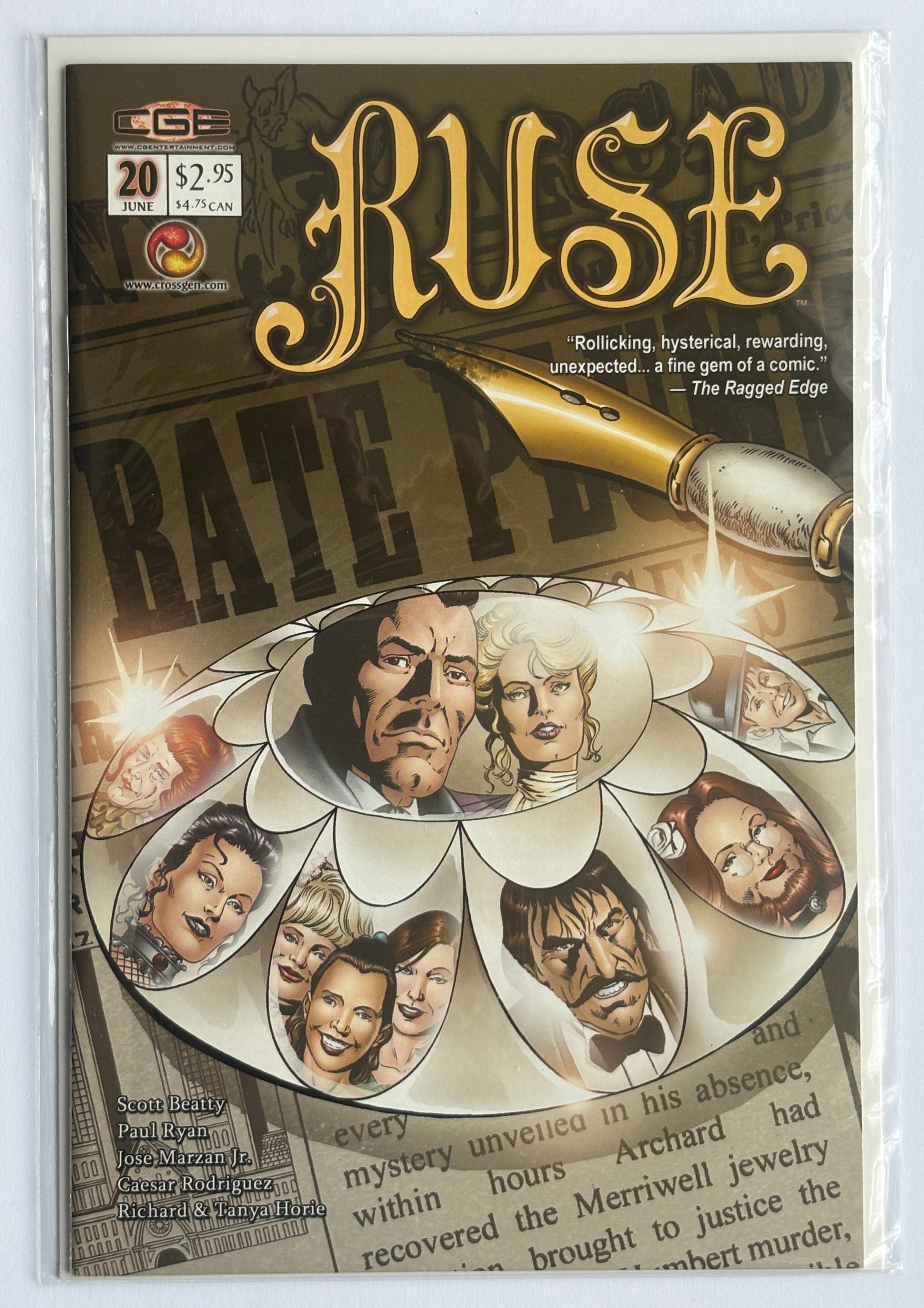 Ruse #20 - 1st Printing Crossgen Comics June 2003 VF/NM 9.0