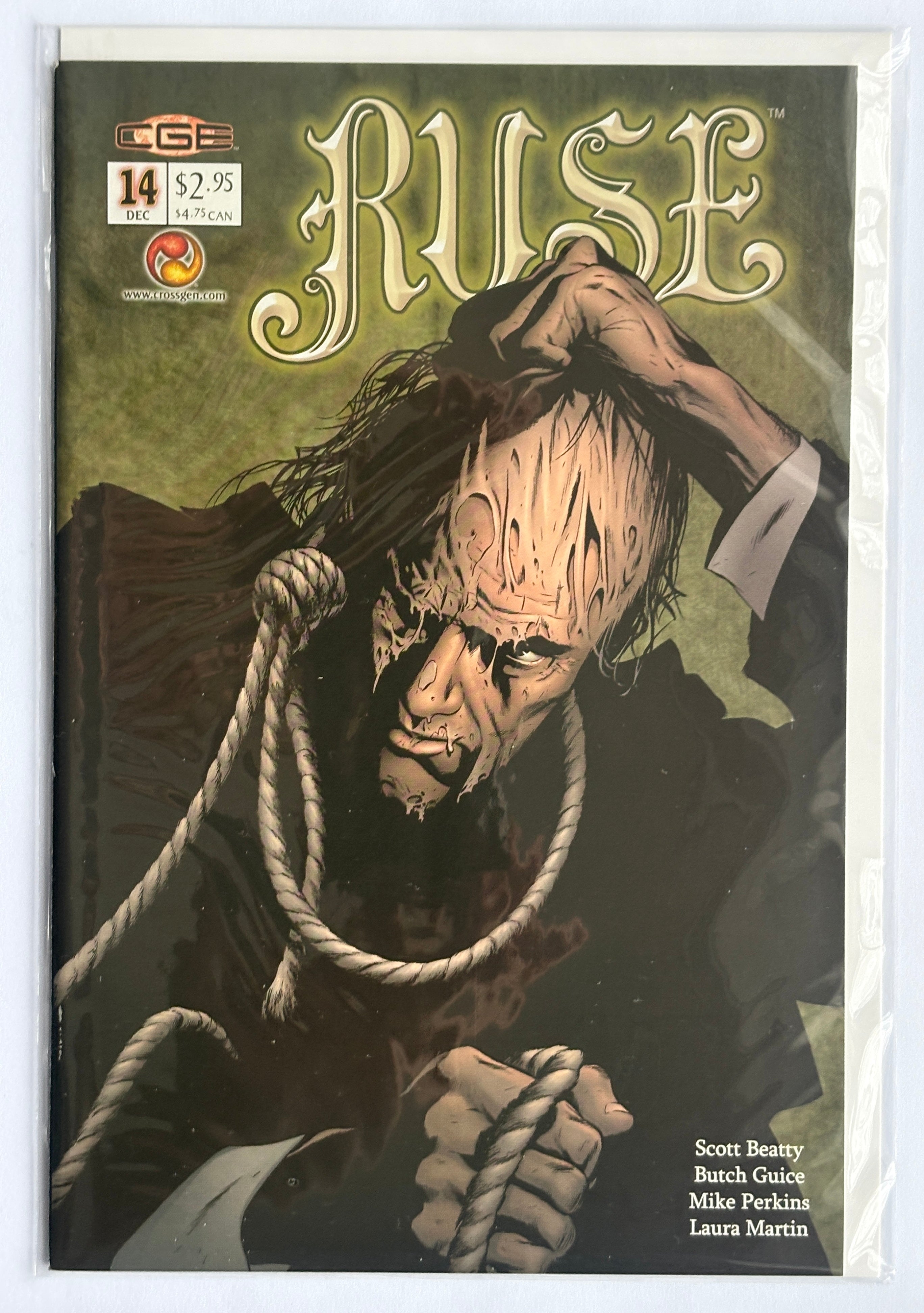 Ruse #14 - 1st Printing Crossgen Comics December 2002 VF/NM 9.0
