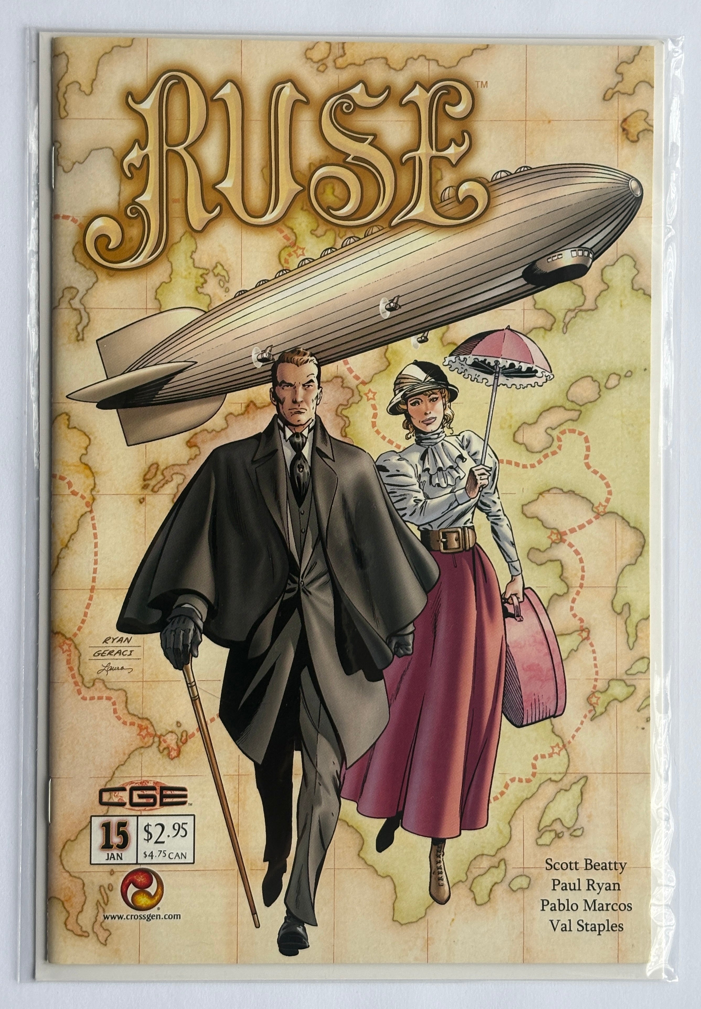 Ruse #15 - 1st Printing Crossgen Comics January 2003 NM- 9.2