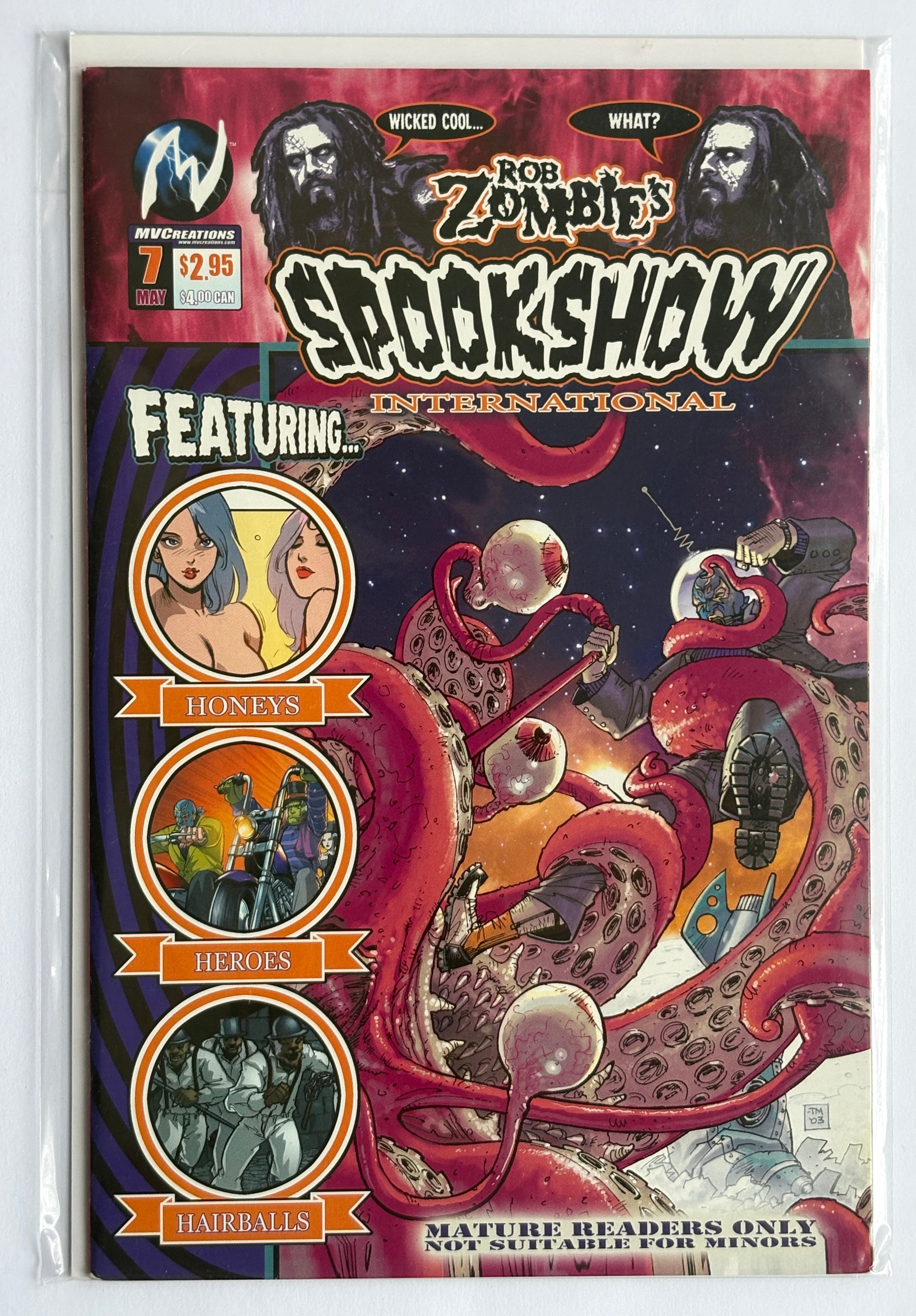 Rob Zombie's Spookshow International #7 - CrossGen May 2004 VF/NM 9.0