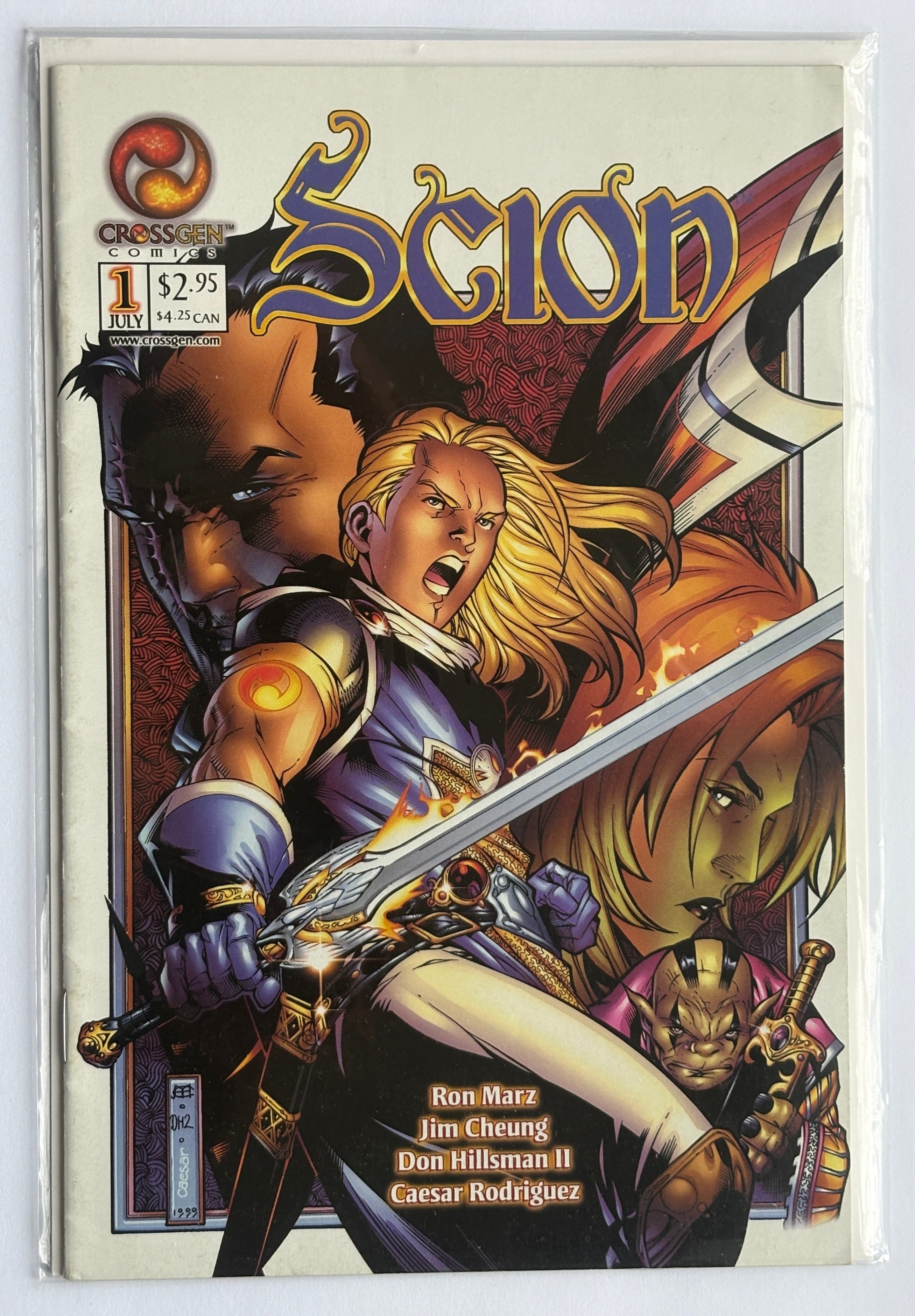Scion #1 - 1st Printing Crossgen Comics July 2000 F/VF 7.0