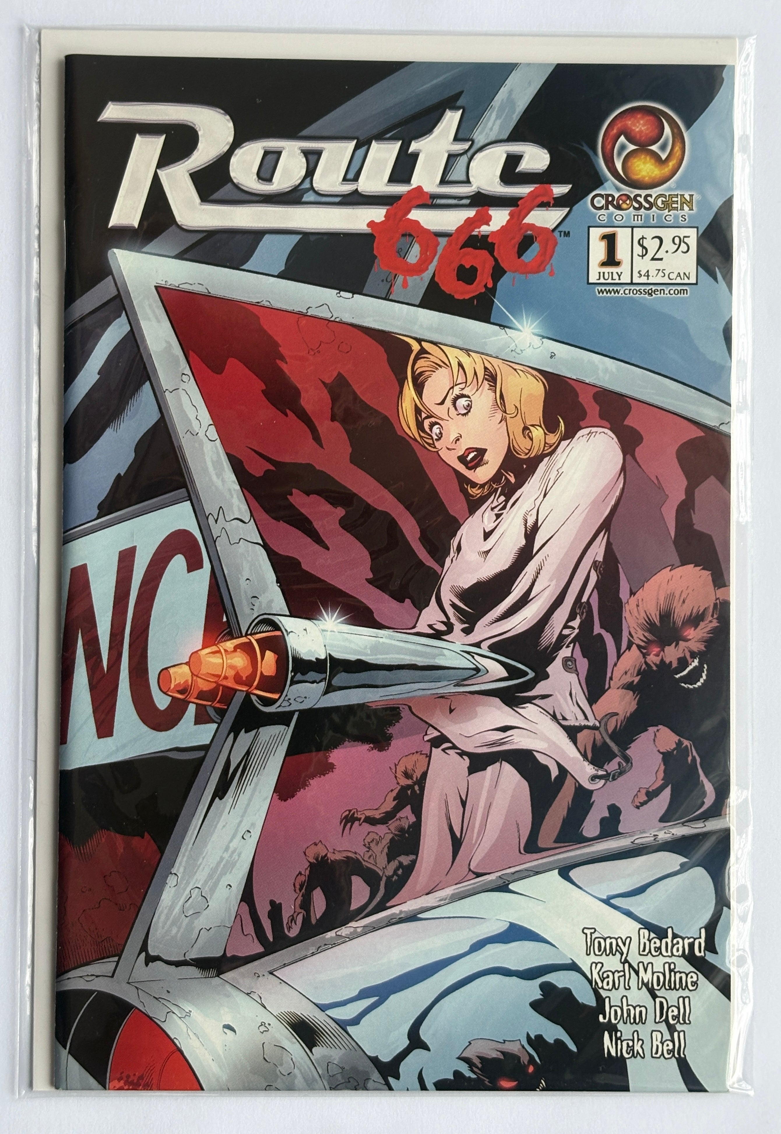 Route 666 #1 - 1st Printing CrossGen July 2002 NM- 9.2