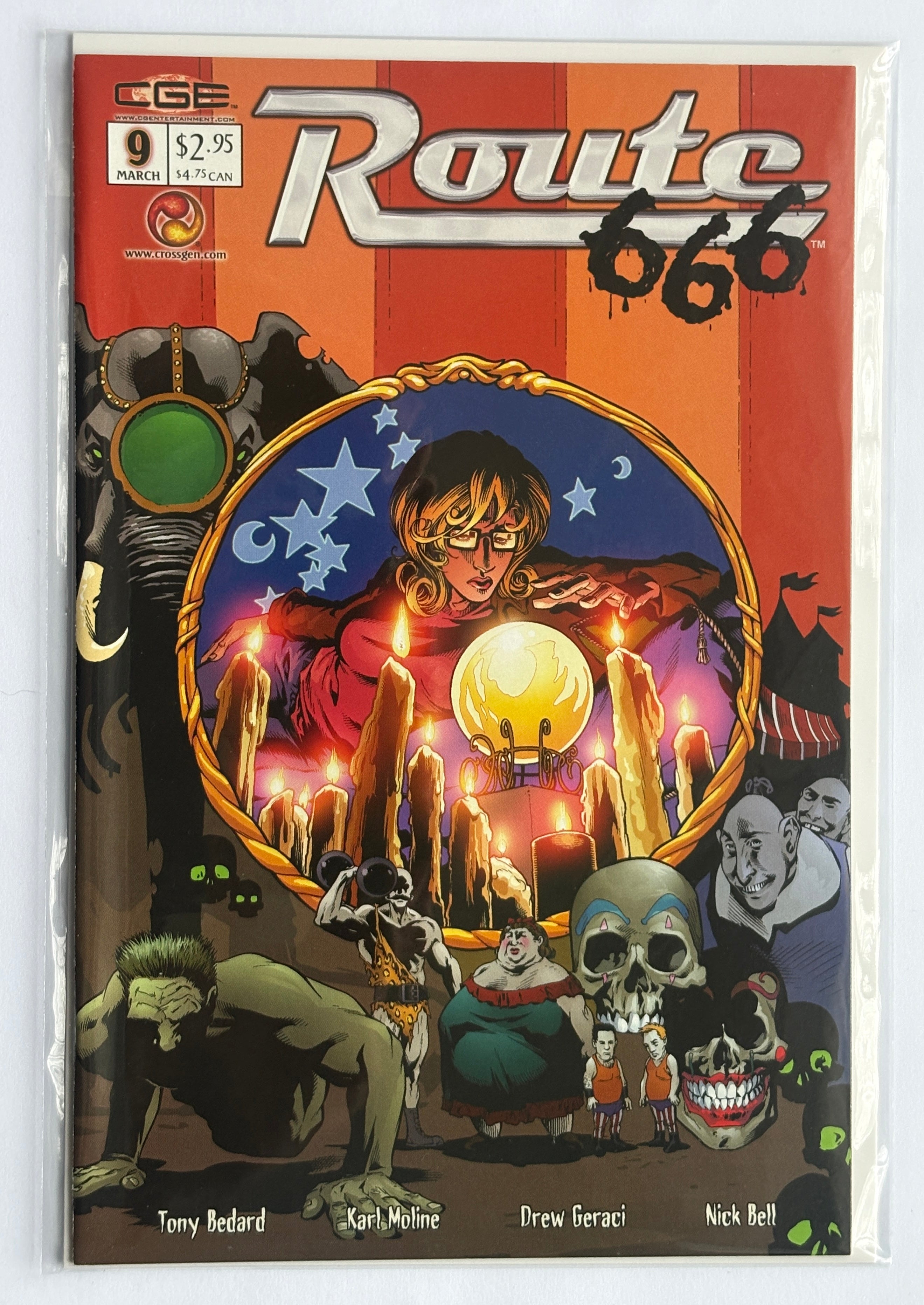 Route 666 #9 - 1st Printing CrossGen March 2003 NM- 9.2