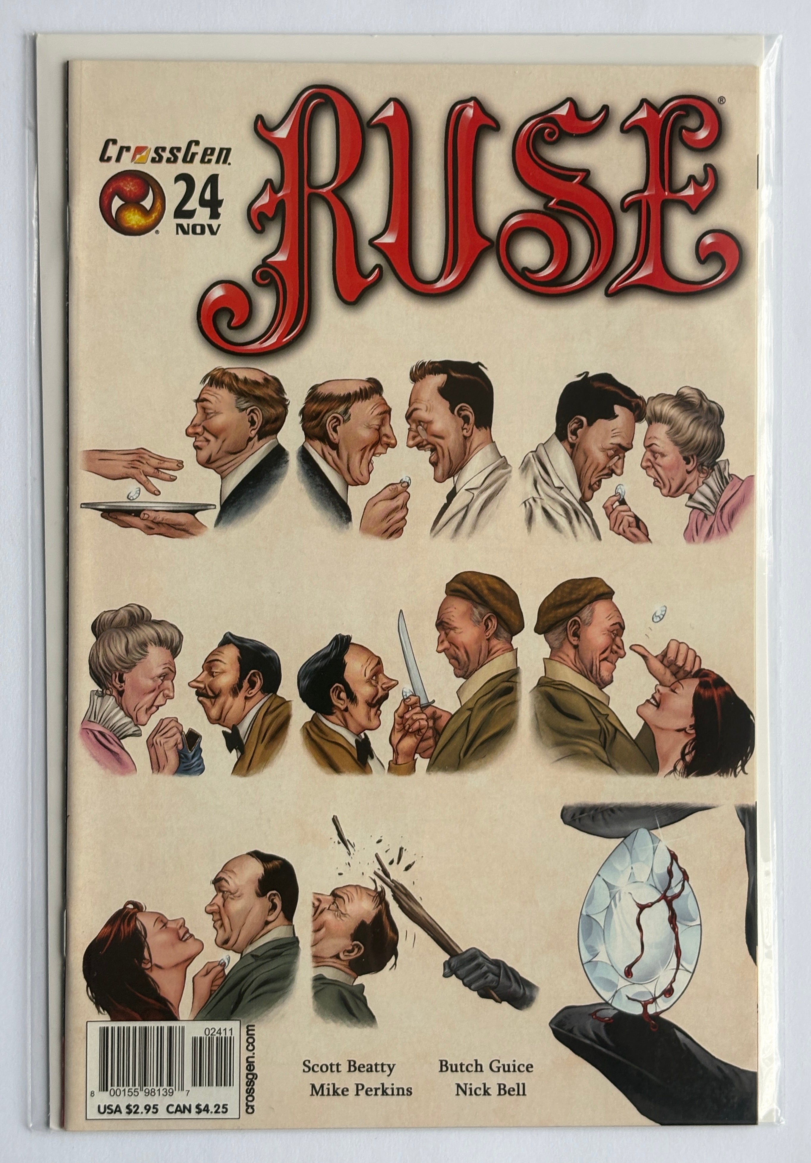 Ruse #24 - 1st Printing - Crossgen Comics November 2003 VF/NM 9.0