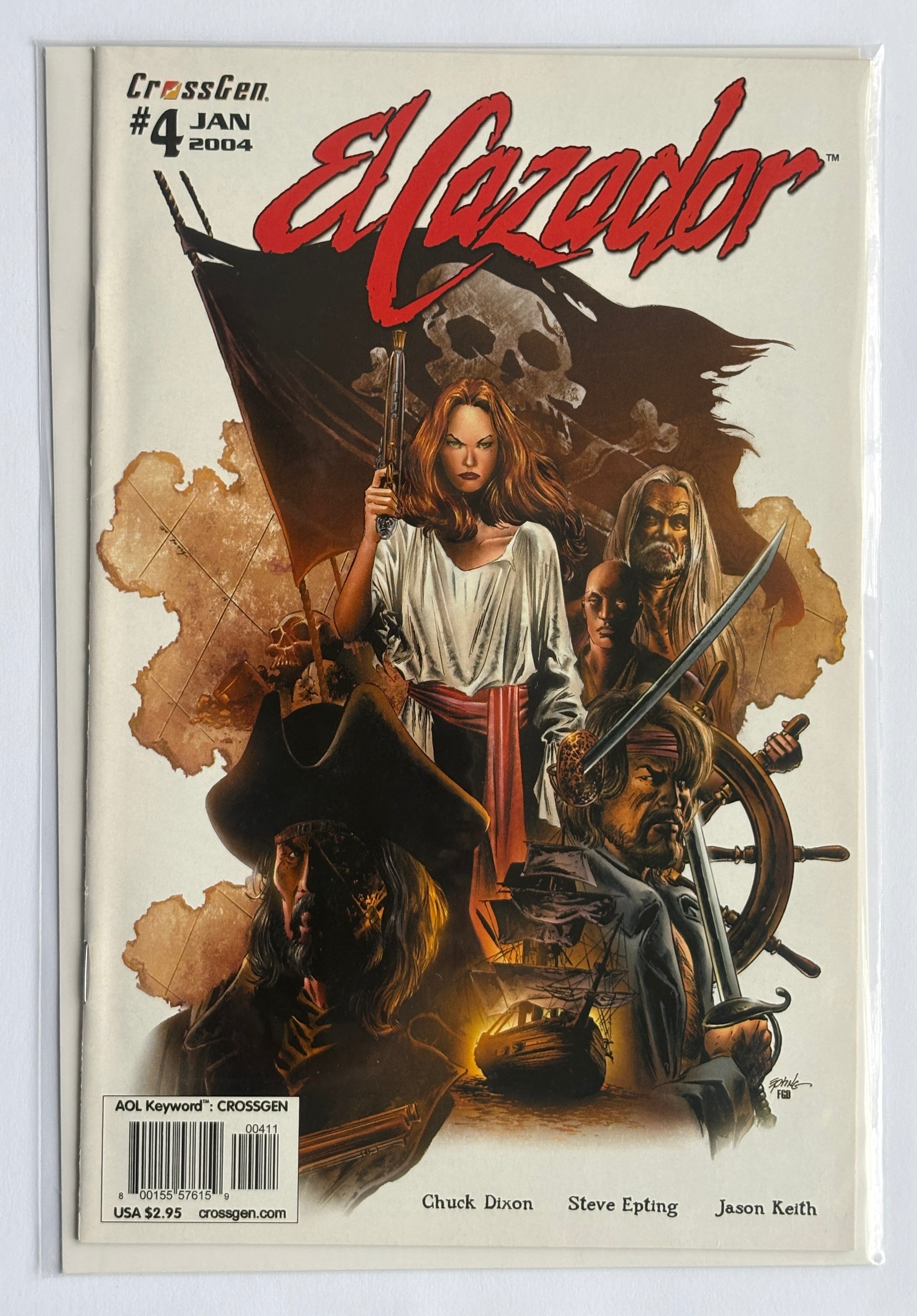 El Cazador #4 1st Print Crossgen January 2004 VF+ 8.5