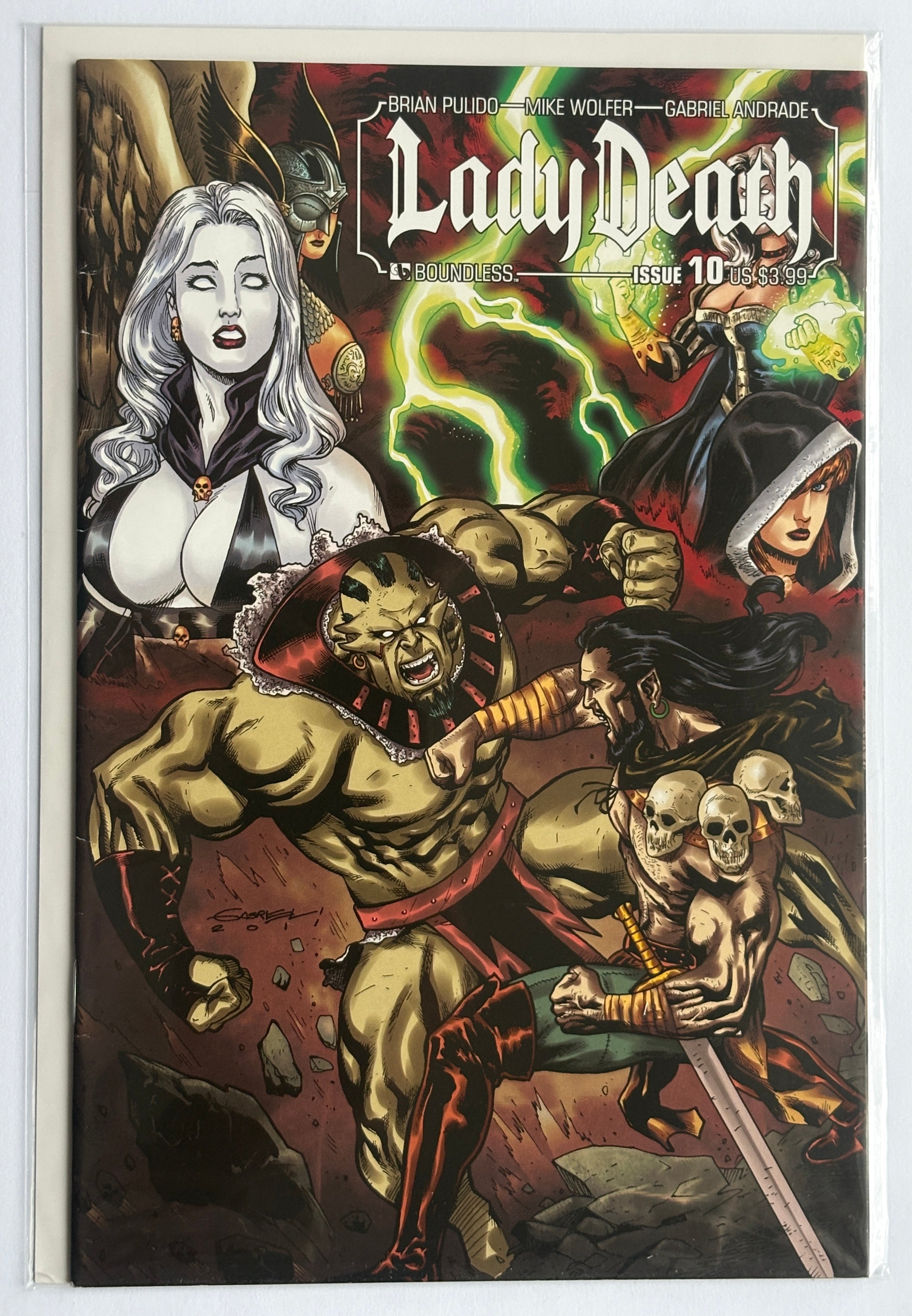 Lady Death #10 - 1st Printing Boundless Comics September 2011 F/VF 7.0