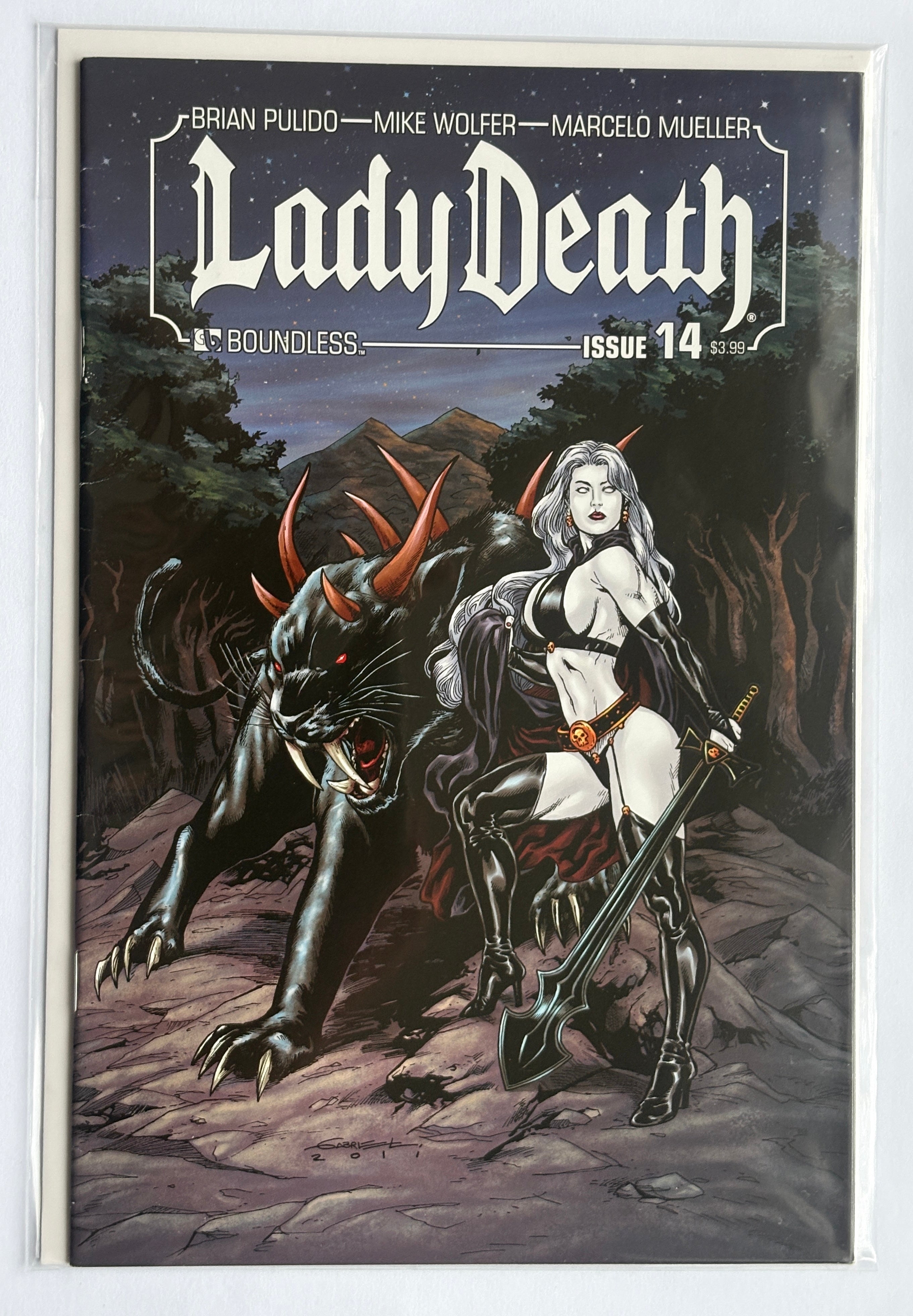 Lady Death #14 - 1st Printing Boundless Comics January 2012 FN 6.0