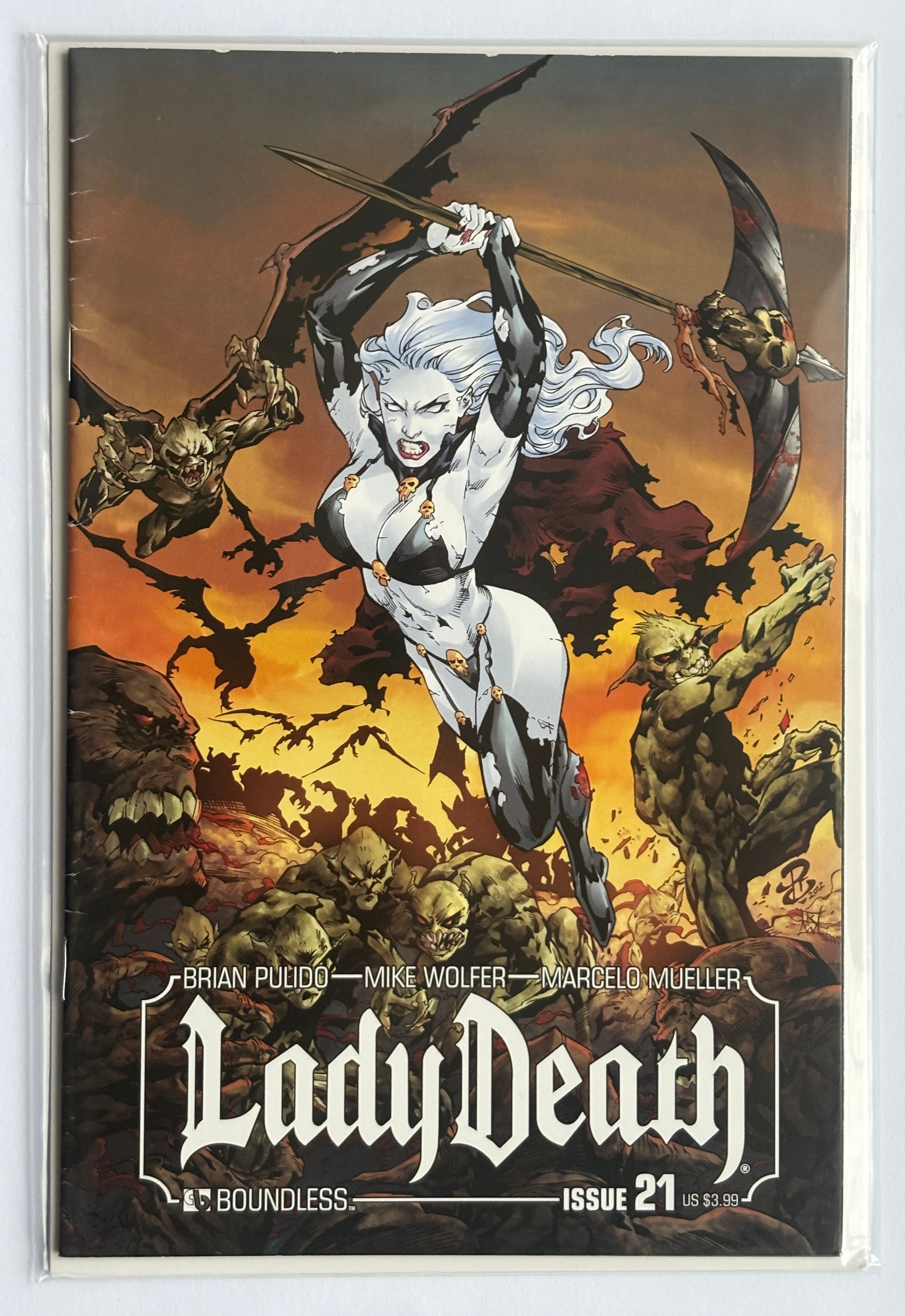 Lady Death #21 - 1st Printing Boundless Comics August 2012 FN 6.0