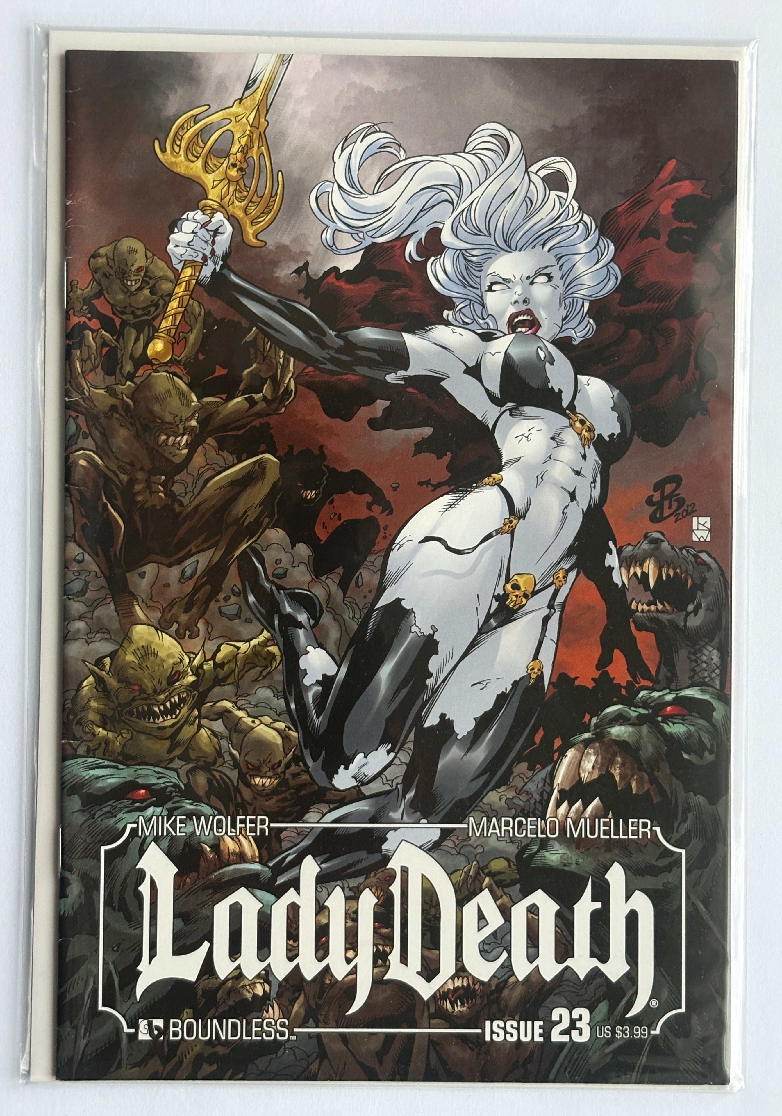 Lady Death #23 - 1st Printing Boundless Comics October 2012 FN 6.0