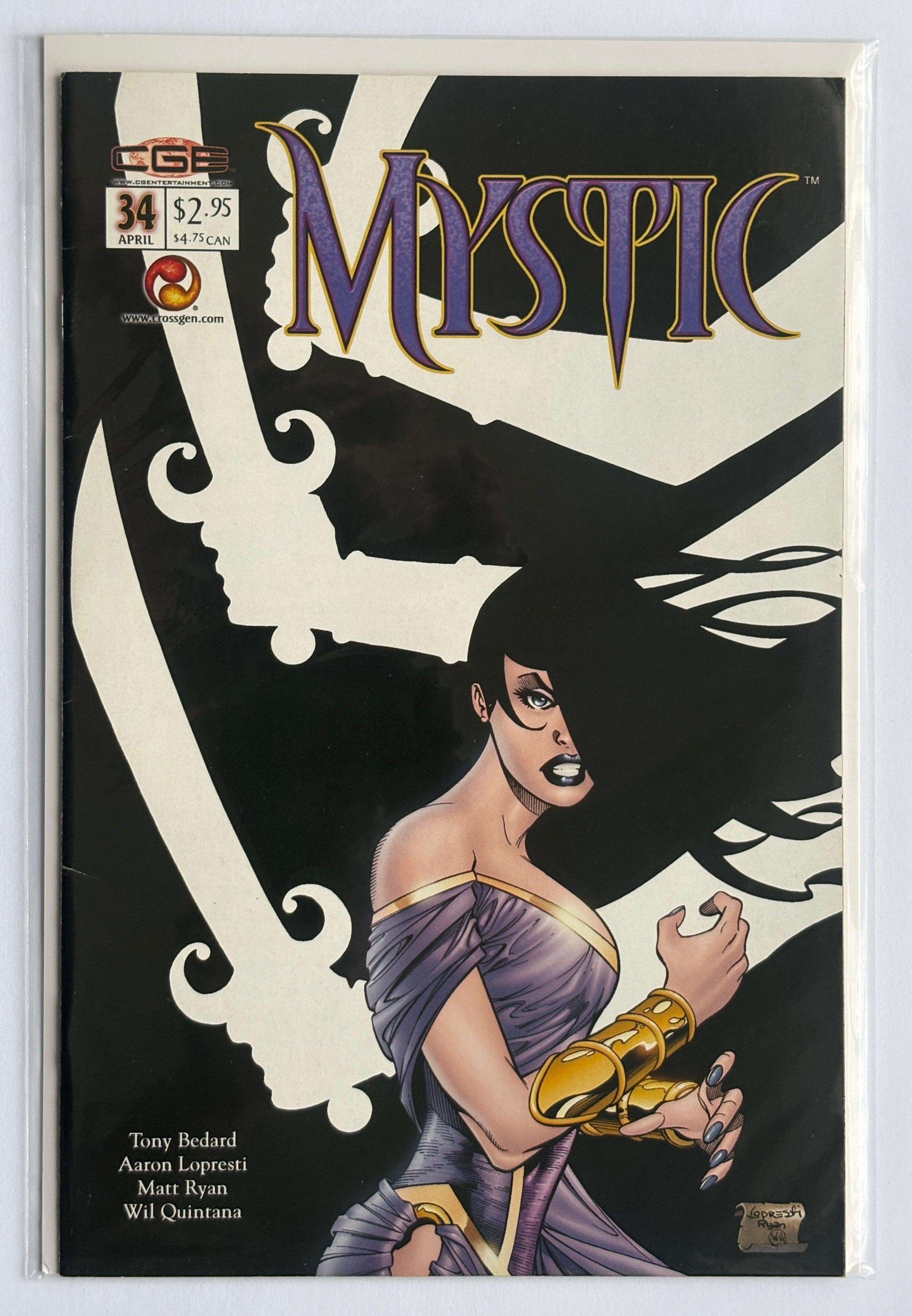 Mystic #34 - 1st Printing CrossGen Comics April 2003 VF 8.0