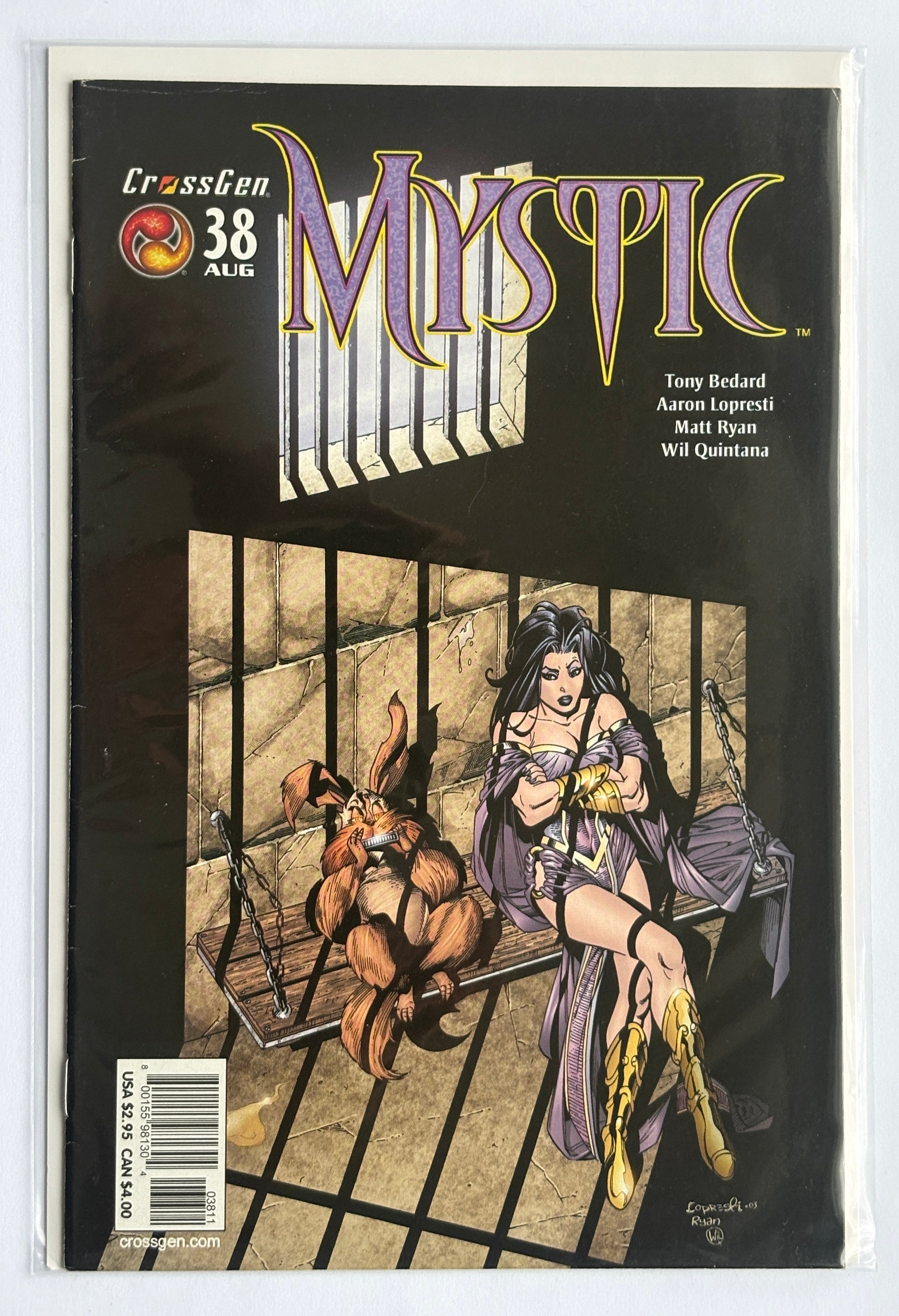 Mystic #38 - 1st Printing CrossGen Comics August 2003 VF- 7.5