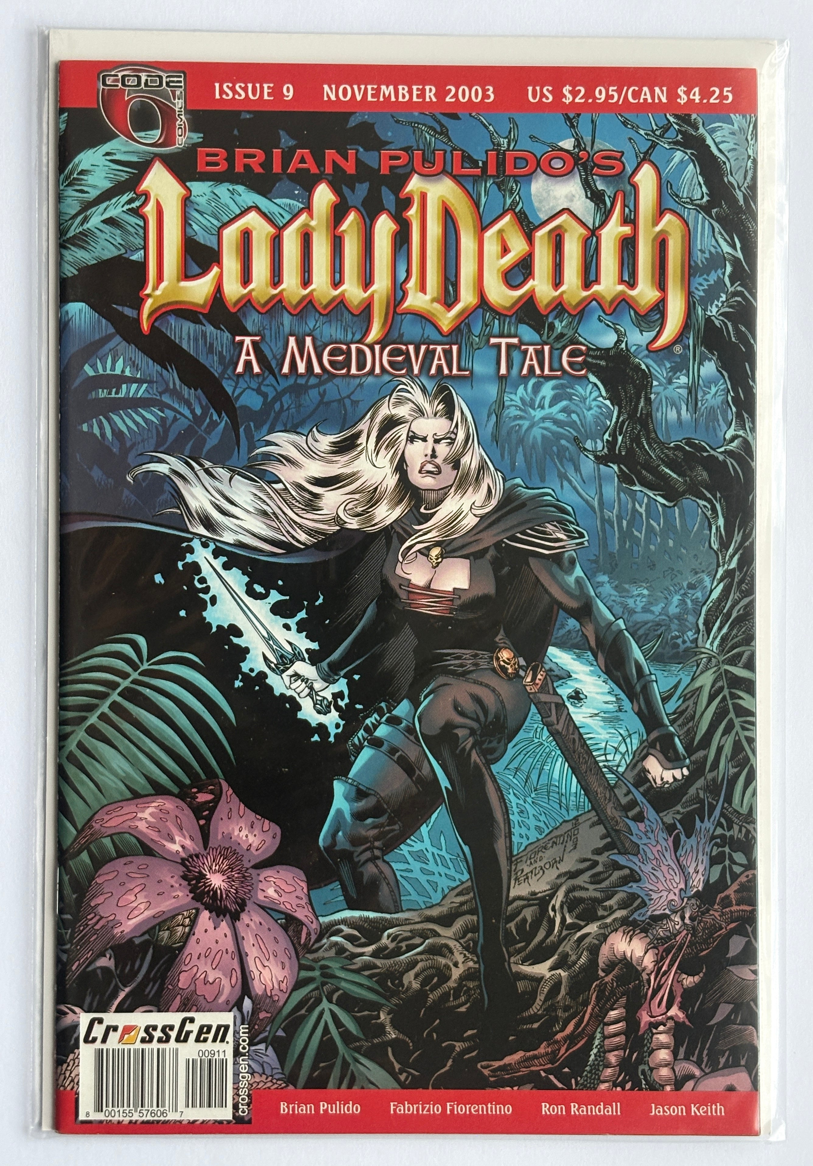 Lady Death: A Medieval Tale #9  1st Print Crossgen Comics November 2003 VF 8.0