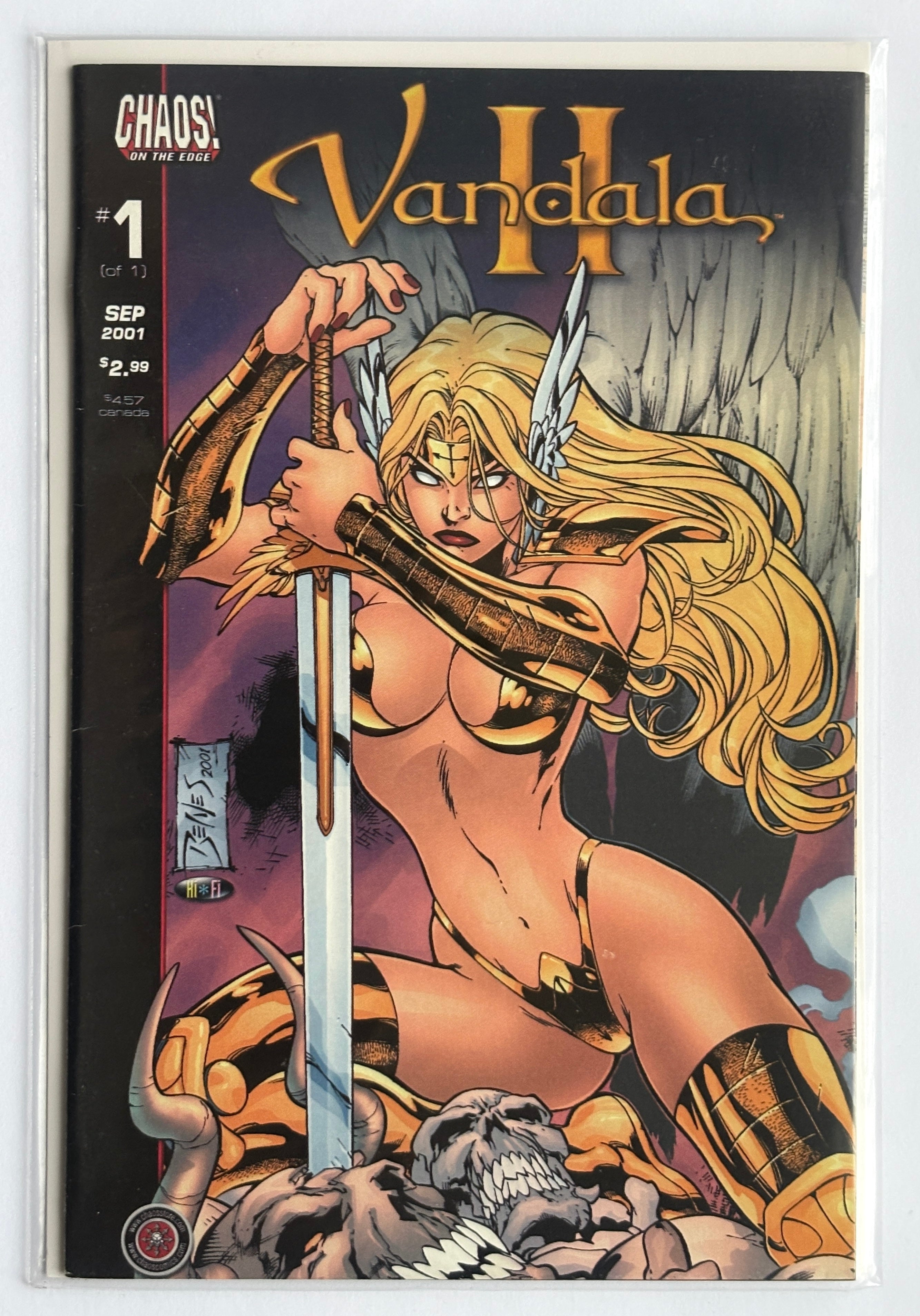 Vandala II #1 -  1st Print Chaos! Comics September 2001 F/VF 7.0