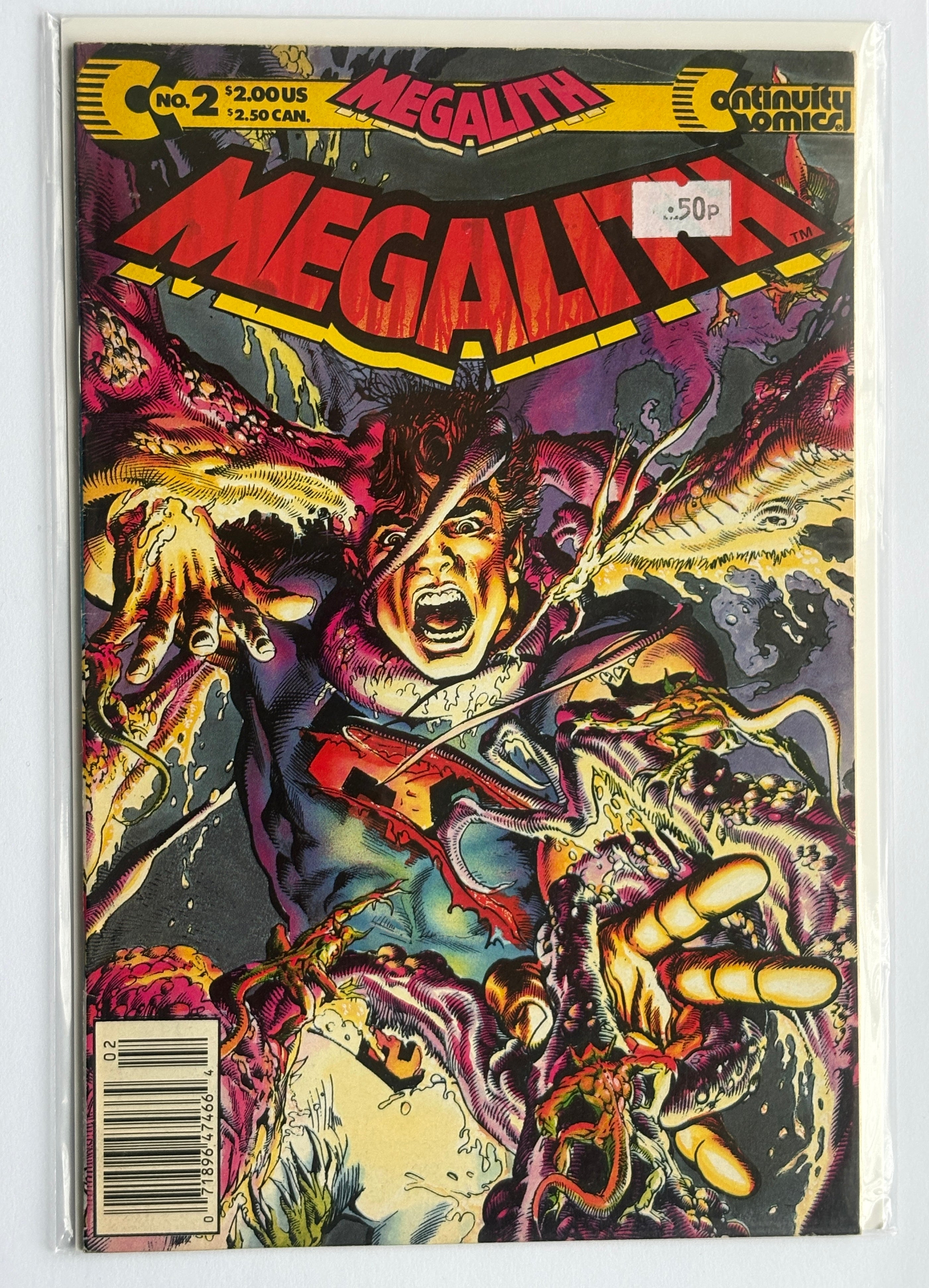 Megalith #2 - Continuity Comics 1989 FN+ 6.5