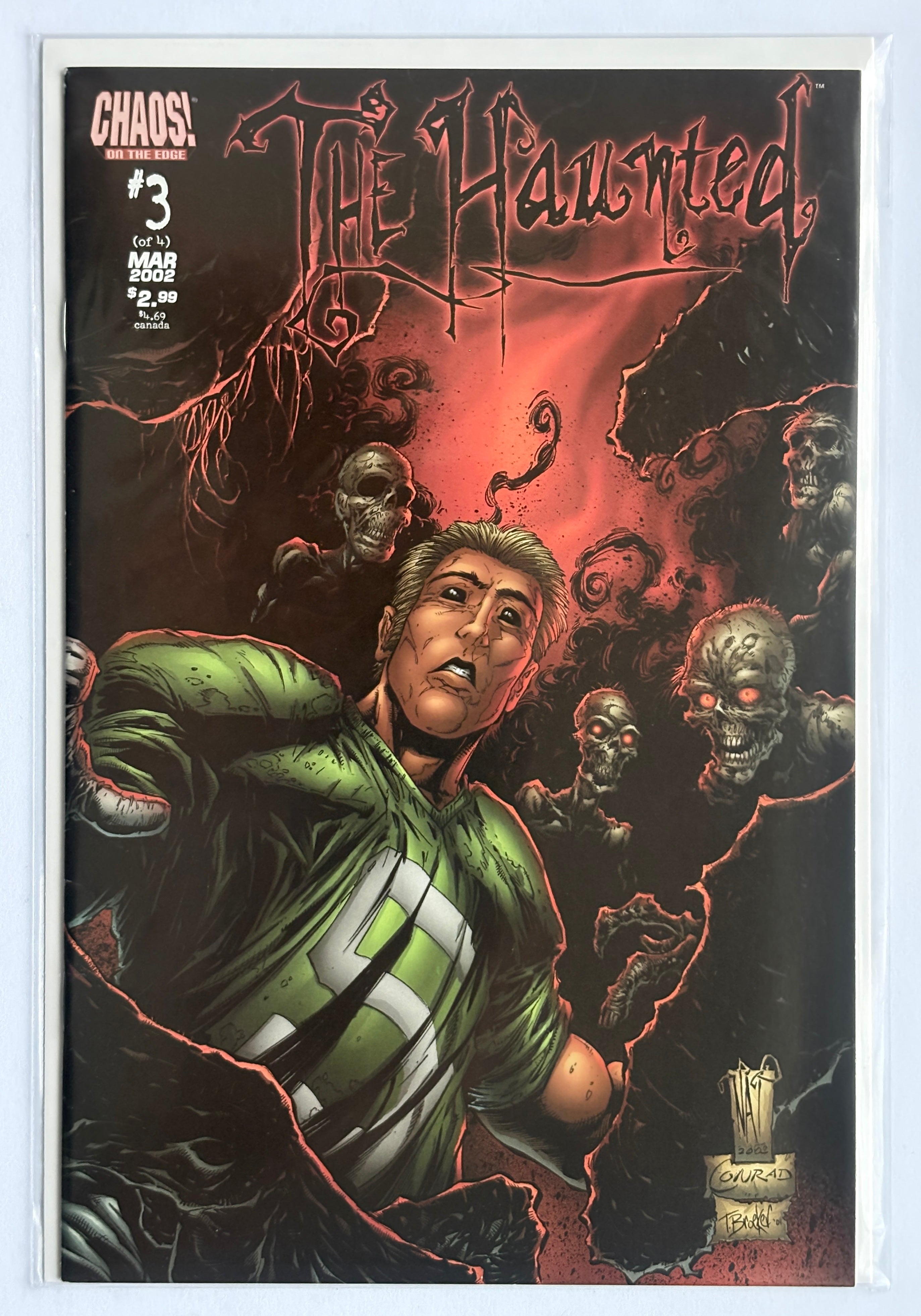 The Haunted #3 (3 of 4) 1st Printing Chaos! Comics March 2002 F/VF 7.0