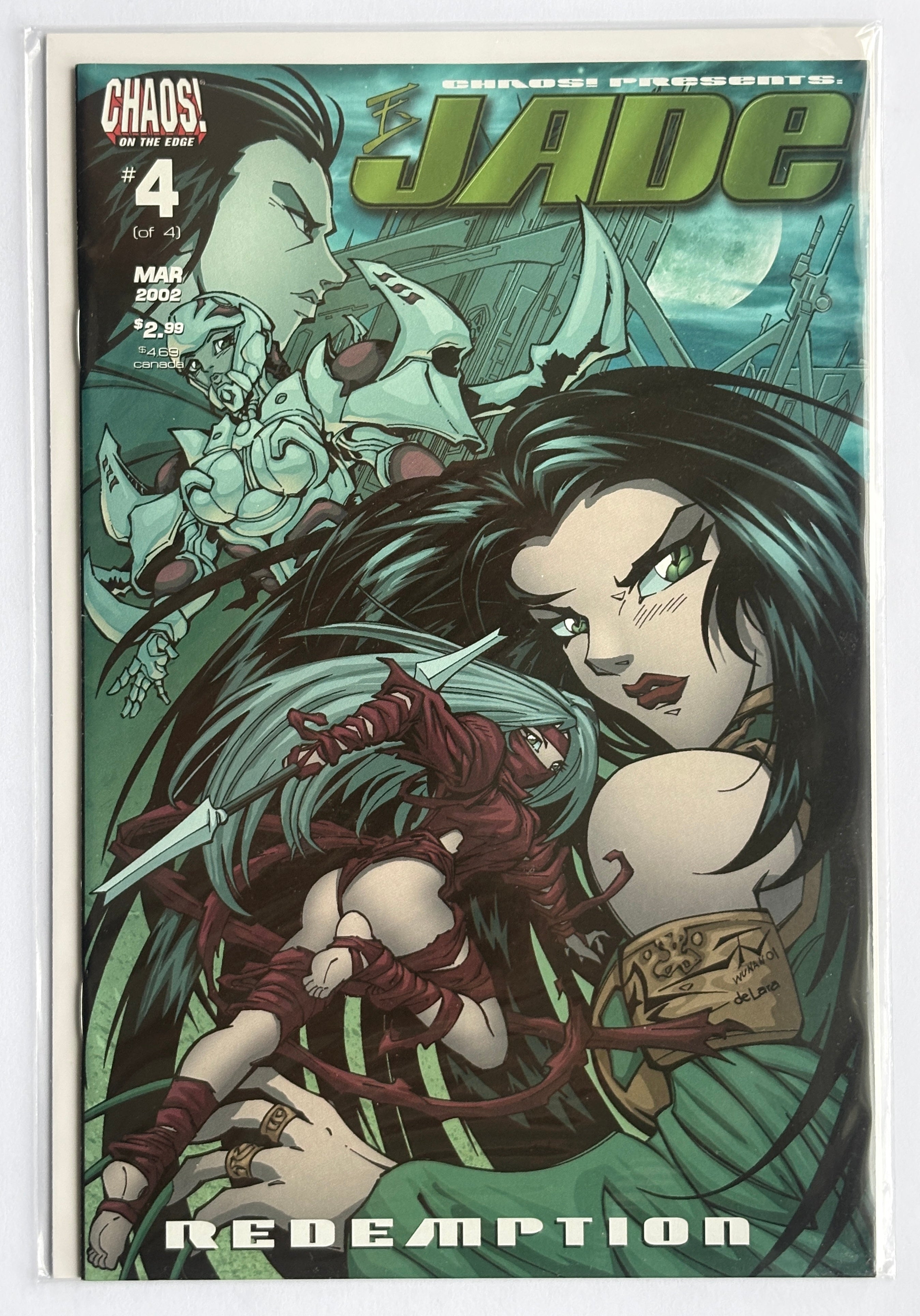 Jade Redemption #4 (4 of 4) 1st Printing Chaos! Comics March 2002 F/VF 7.0