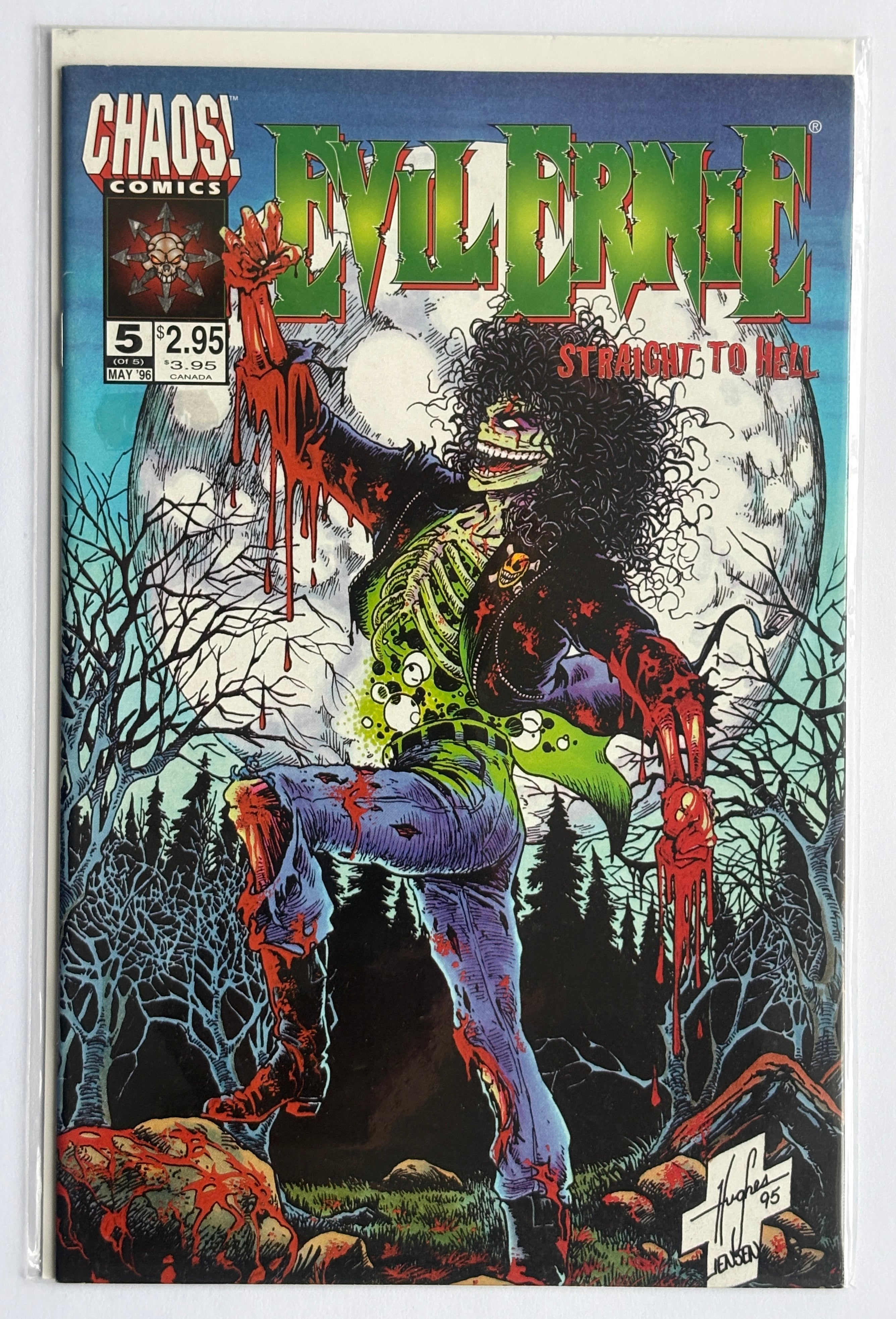 Evil Ernie #5 Straight to Hell - Chaos! Comics - May 1996 VF 8.0