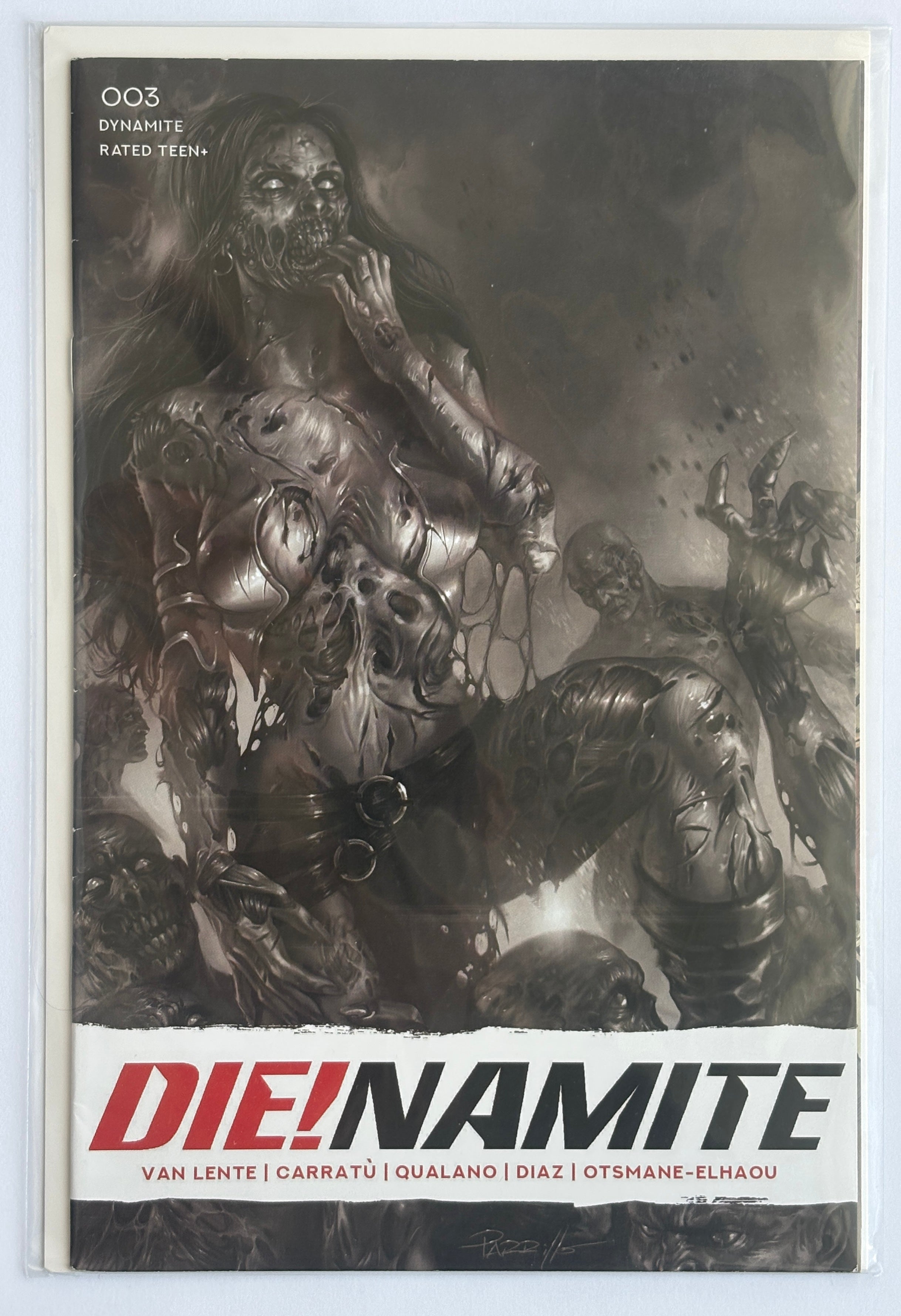 Die!namite #3 - 1st Printing Incentive Variant Dynamite 2020 F/VF 7.0