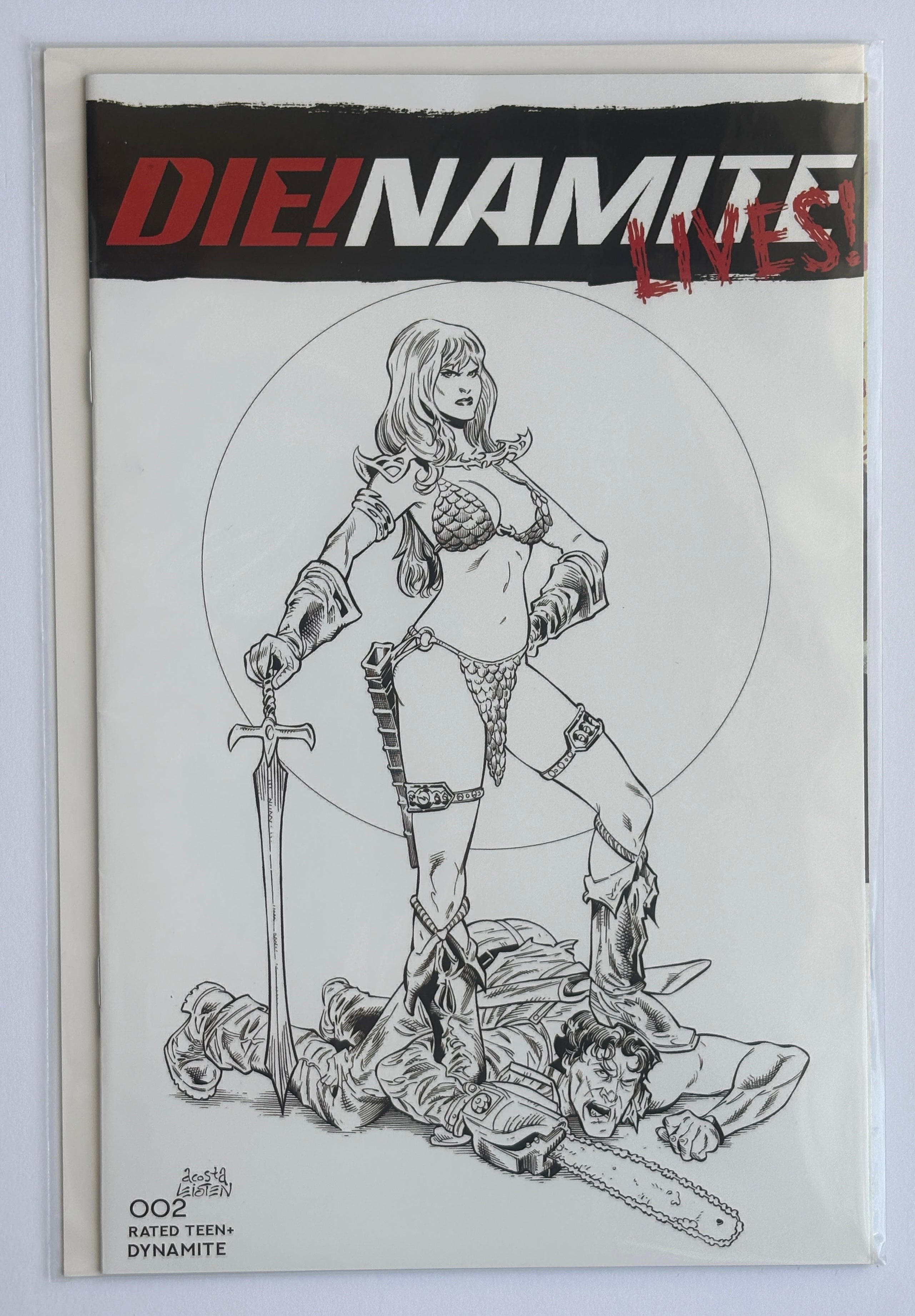 Die!namite Lives #2 - 1st Printing Incentive Cover F Variant 2021 VF+ 8.5