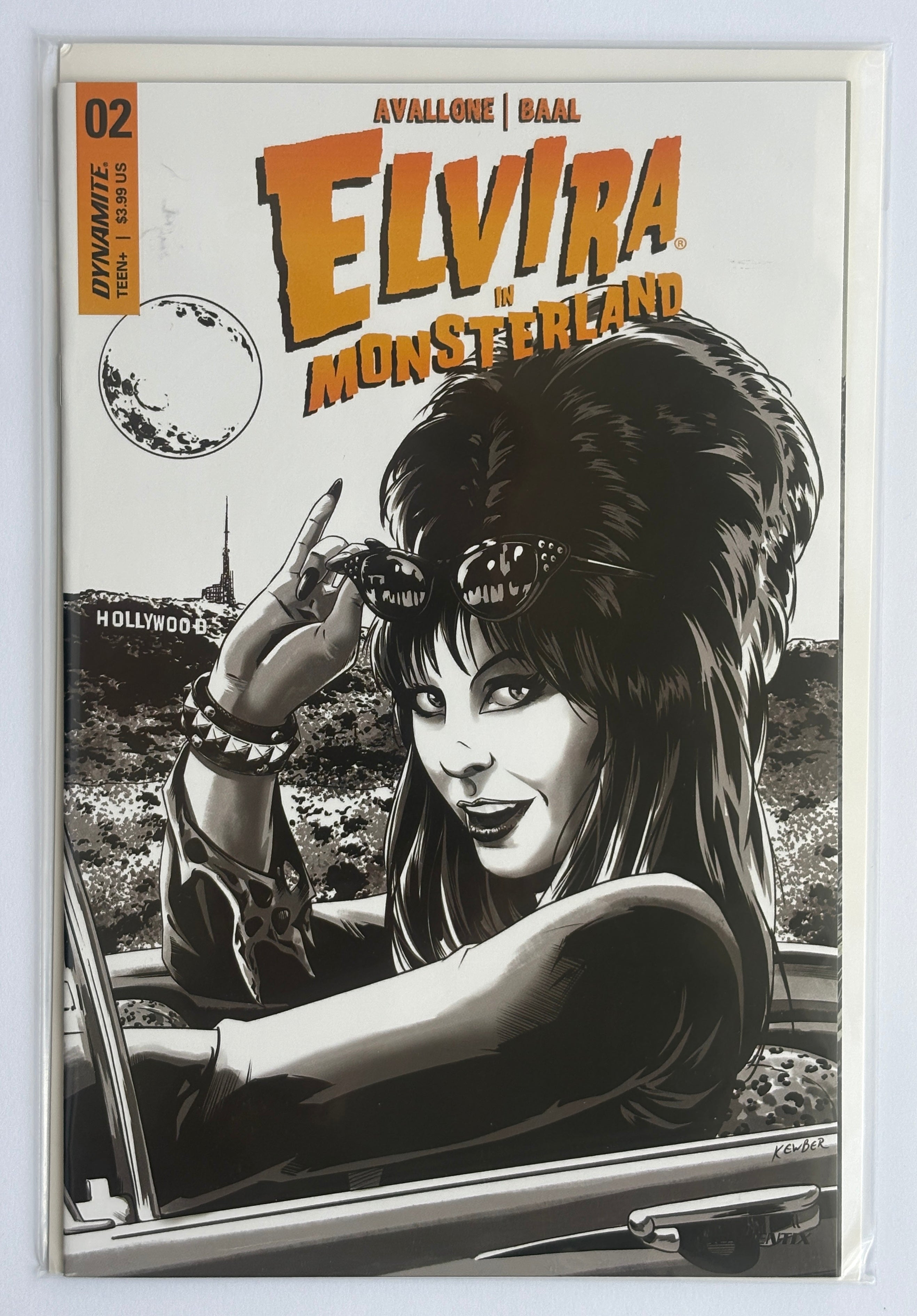 Elvira in Monsterland #2 - 1st Print Incentive Variant E Dynamite 2023 VF/NM 9.0