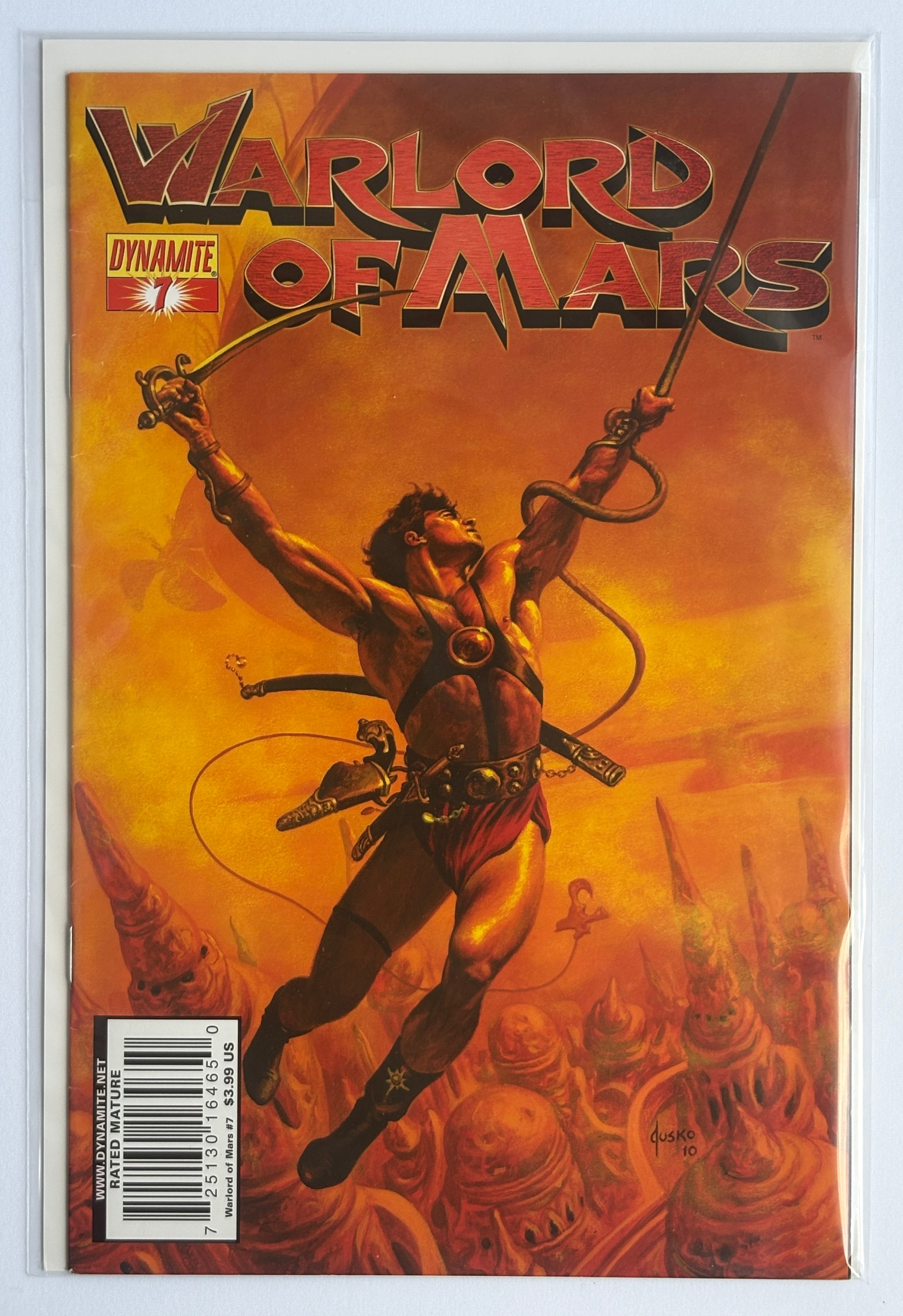 Warlord of Mars #7 - 1st Printing Dynamite Comics 2011 FN+ 6.5