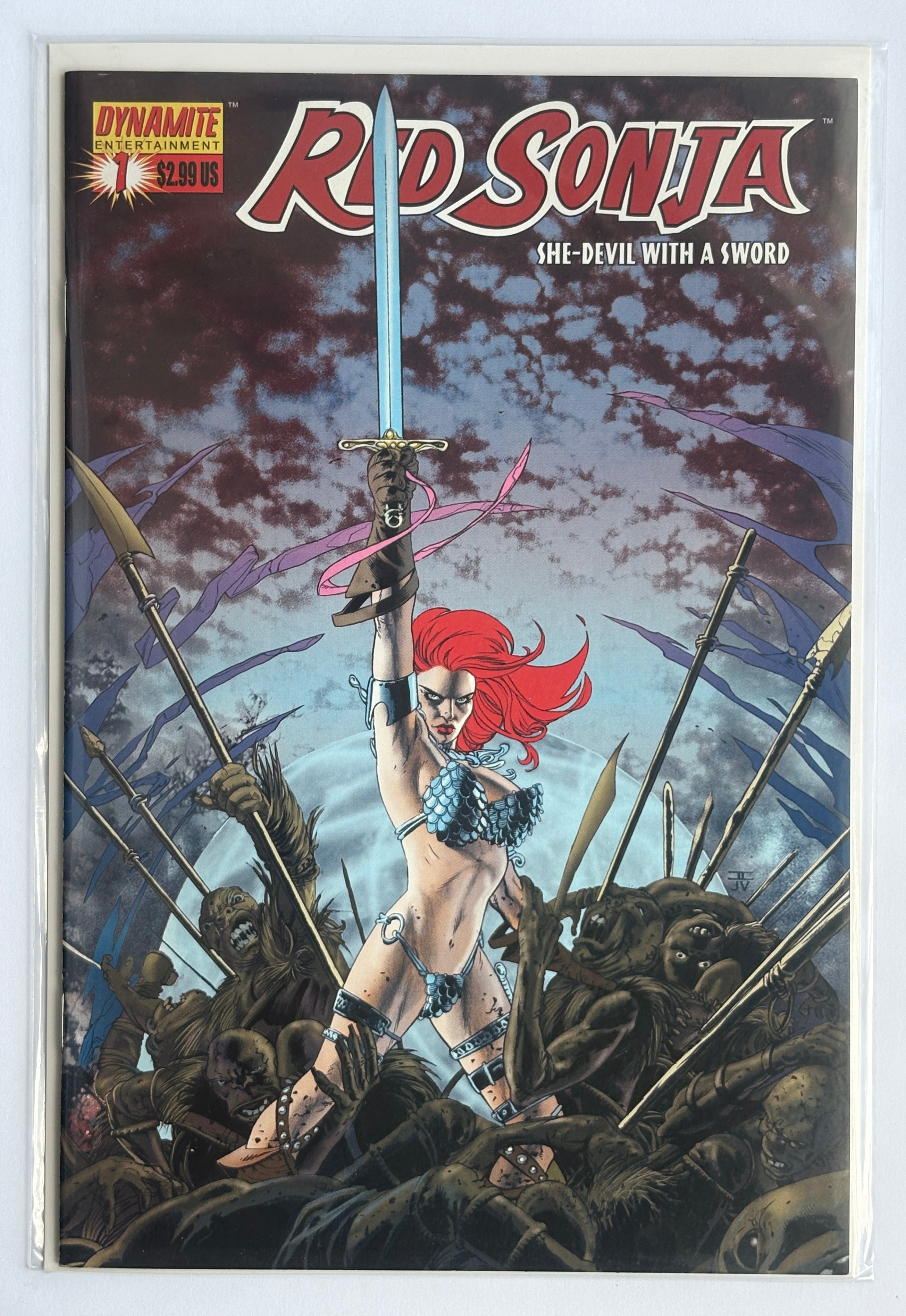 Red Sonja #1 - 1st Printing Dynamite Comics June 2005 VF+ 8.5