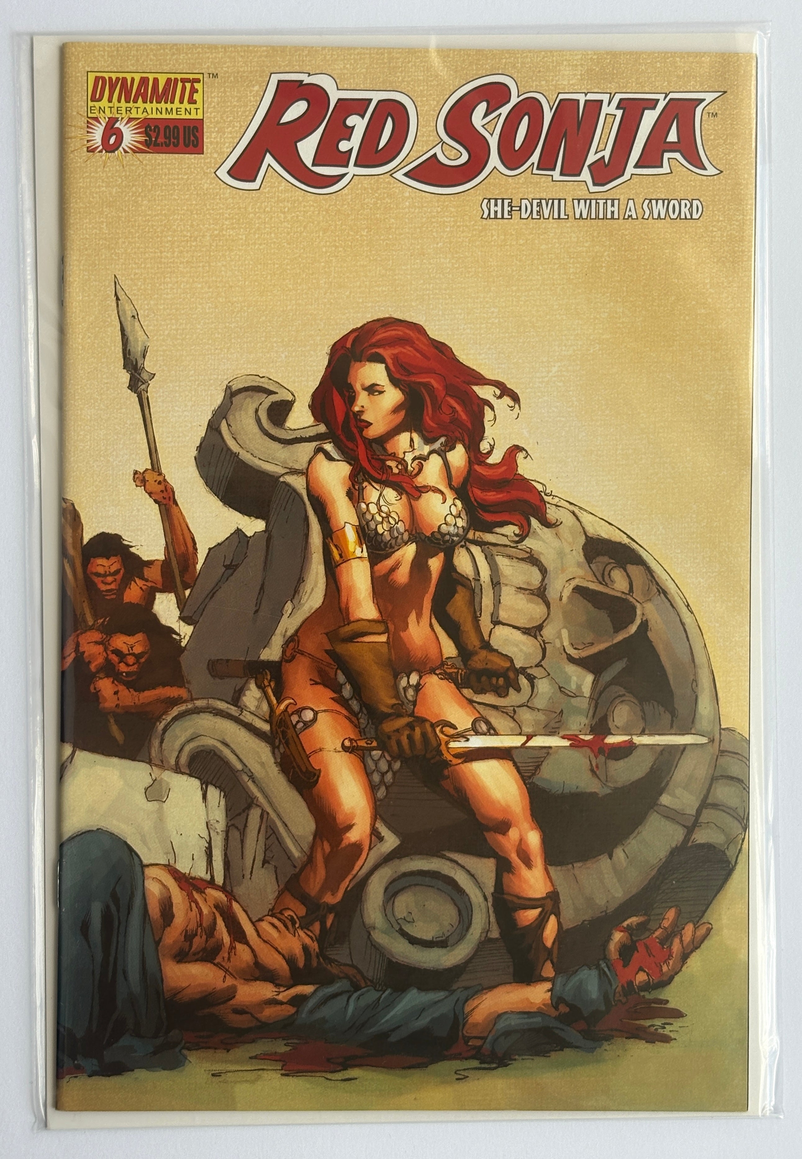 Red Sonja #6 - 1st Printing Dynamite Comics 2005 VF+ 8.5