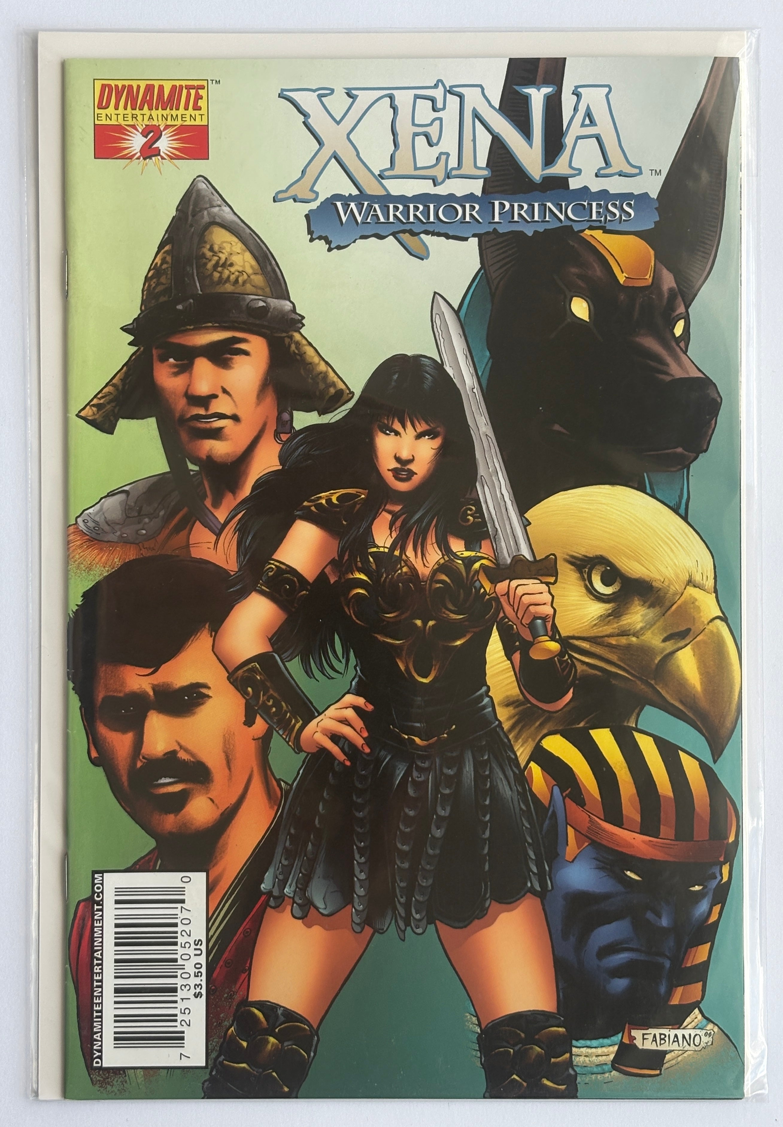 Xena #2 - Warrior Princess - Fabiano Cover Dynamite Comics August 2006 FN 6.0