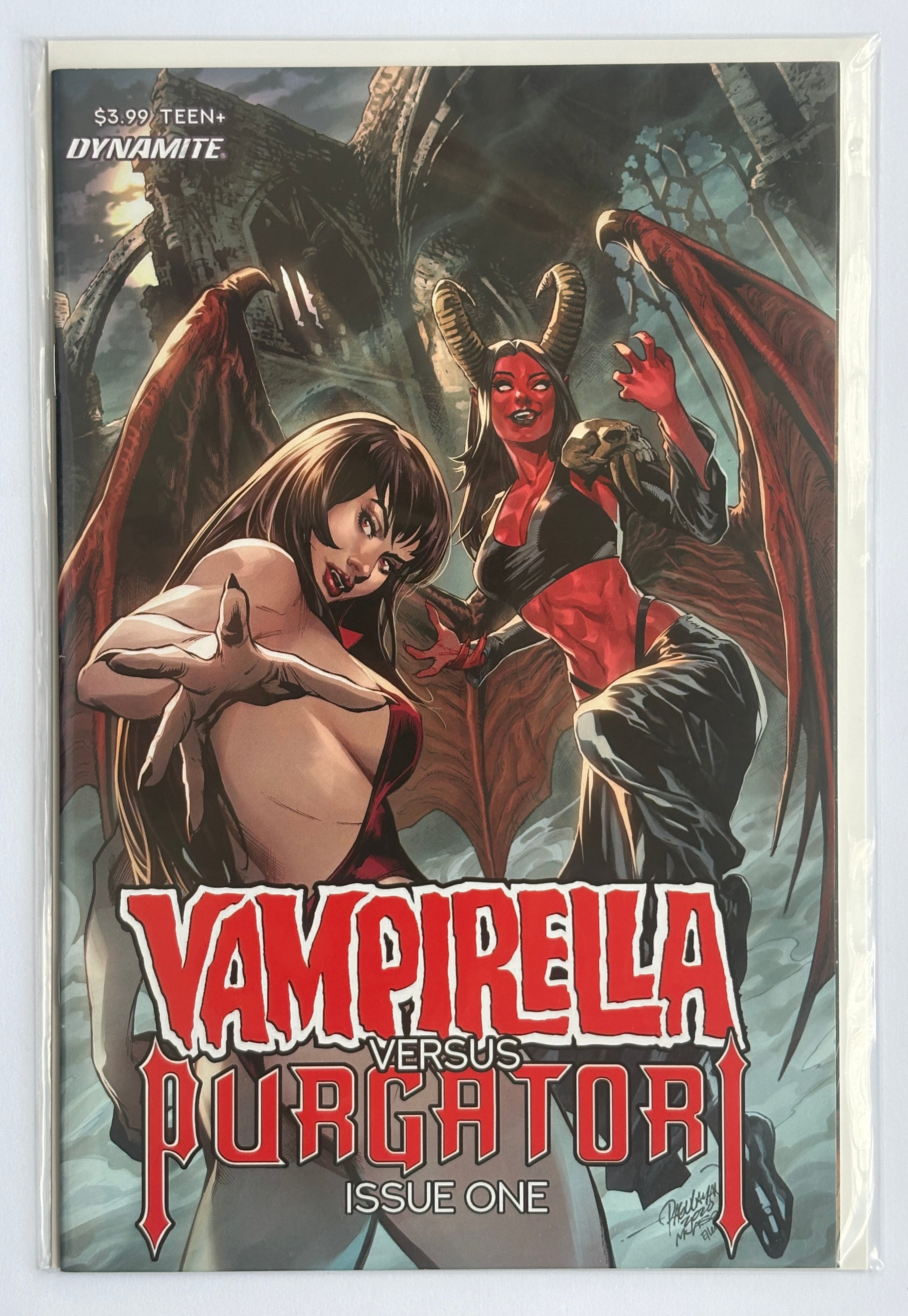 Vampirella Versus Purgatori #1 - 1st Printing Cover B Dynamite  2020 VF/NM 9.0