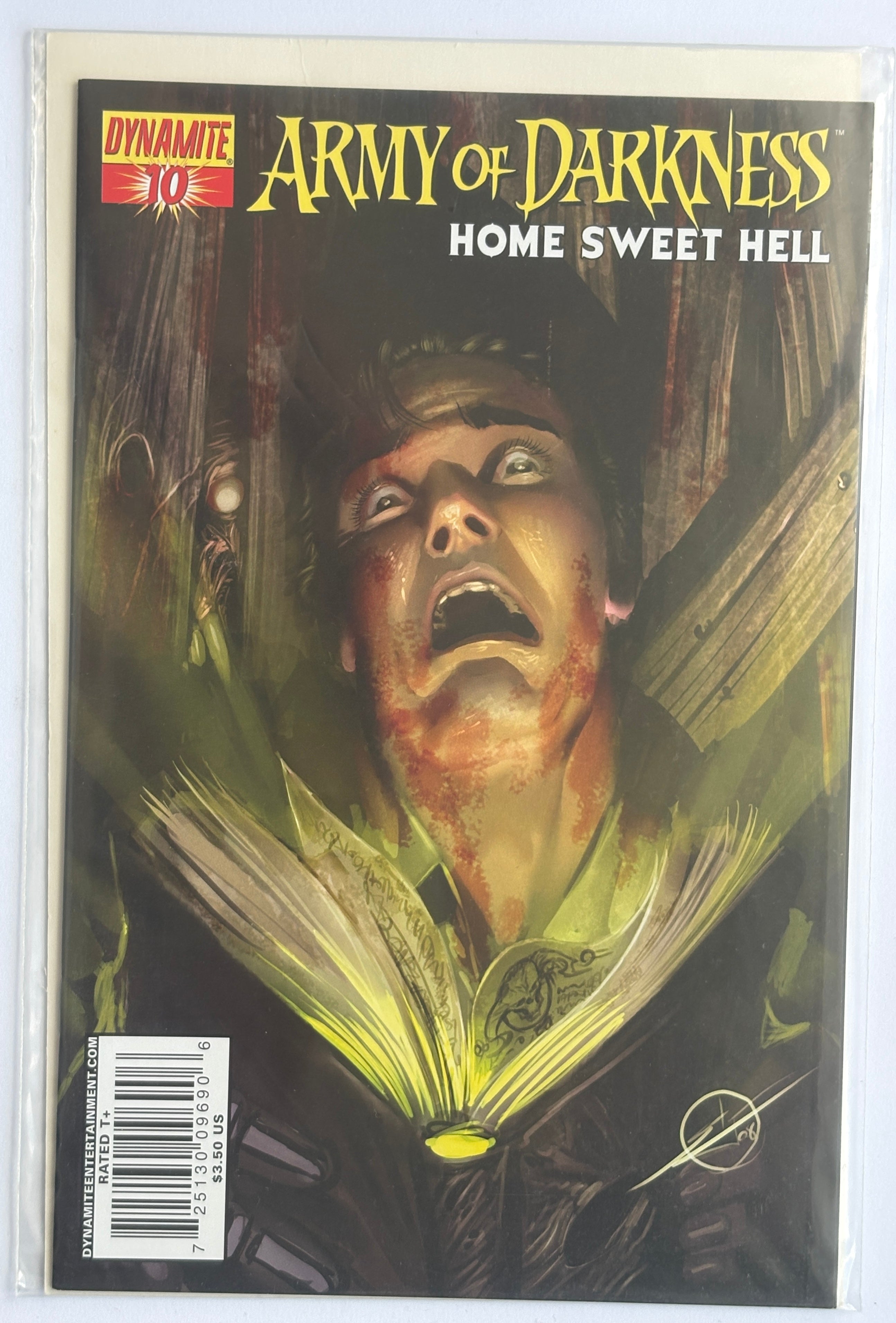 Army of Darkness Home Sweet Hell #10 - 1st Printing Dynamite 2008 F/VF 7.0