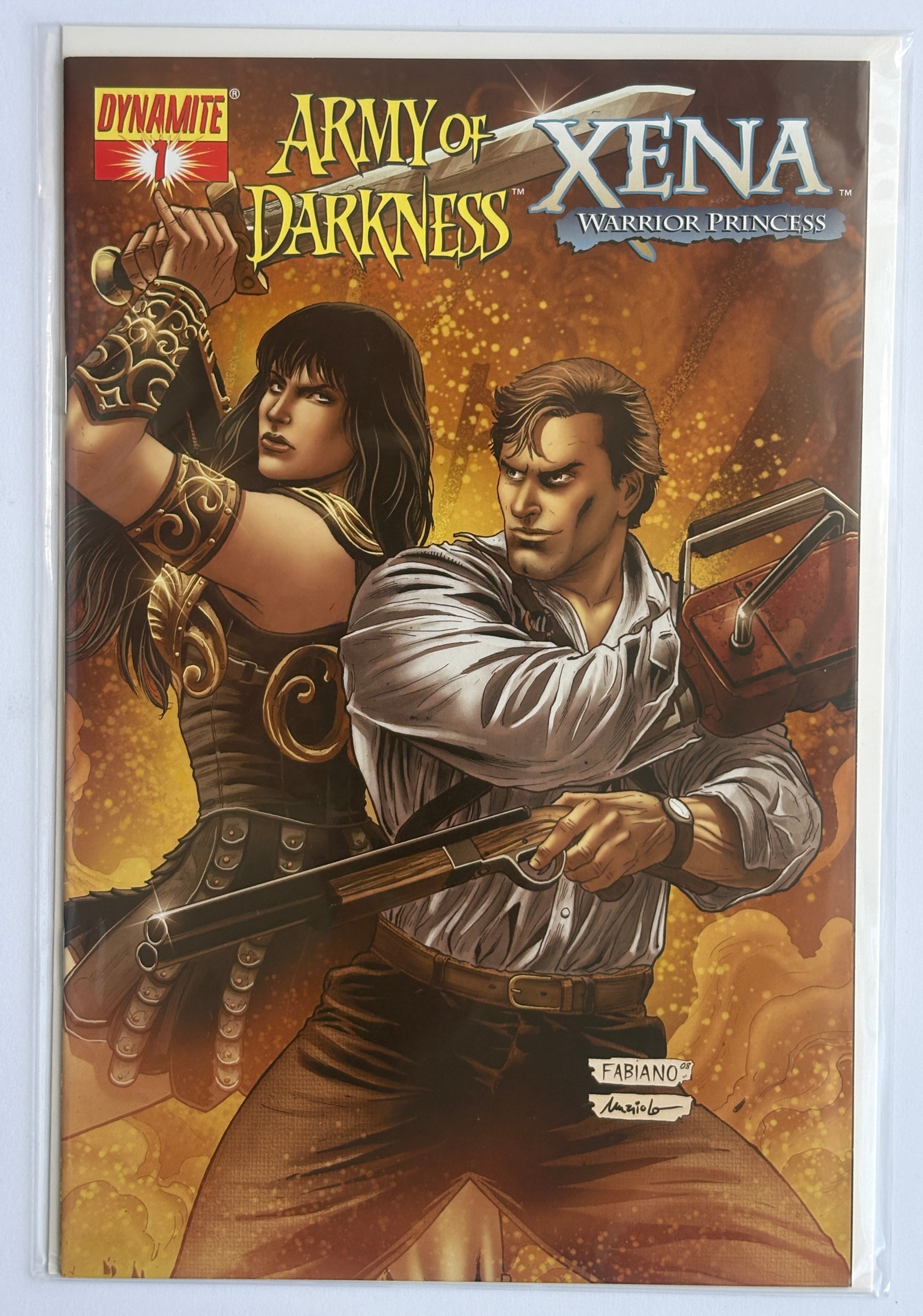 Army of Darkness / Xena #1 - 1st Print Dynamite Comics 2008 VF- 7.5