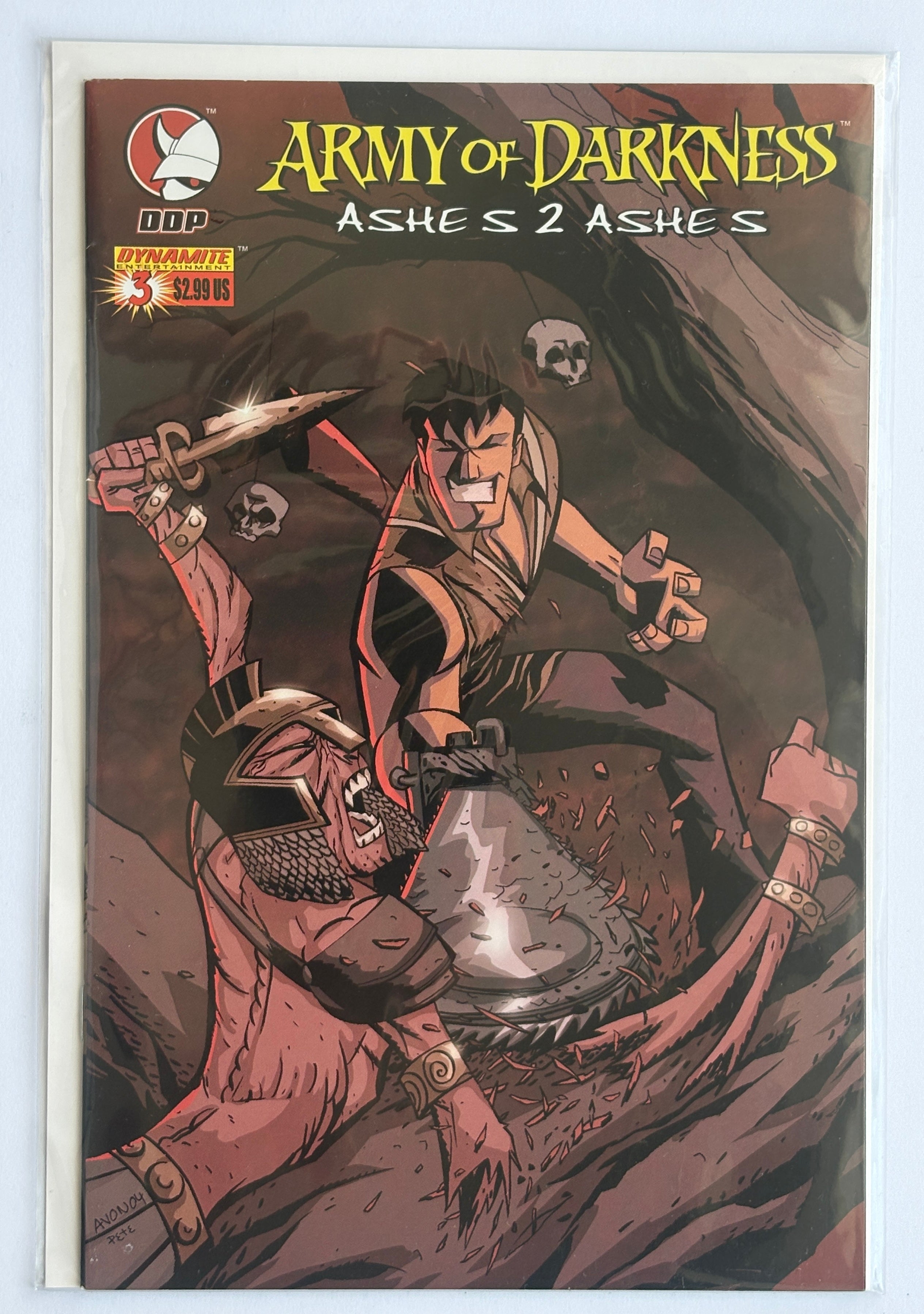 Army of Darkness: Ashes 2 Ashes #3 - 1st Printing Cover B DDP 2004 VF/NM 9.0