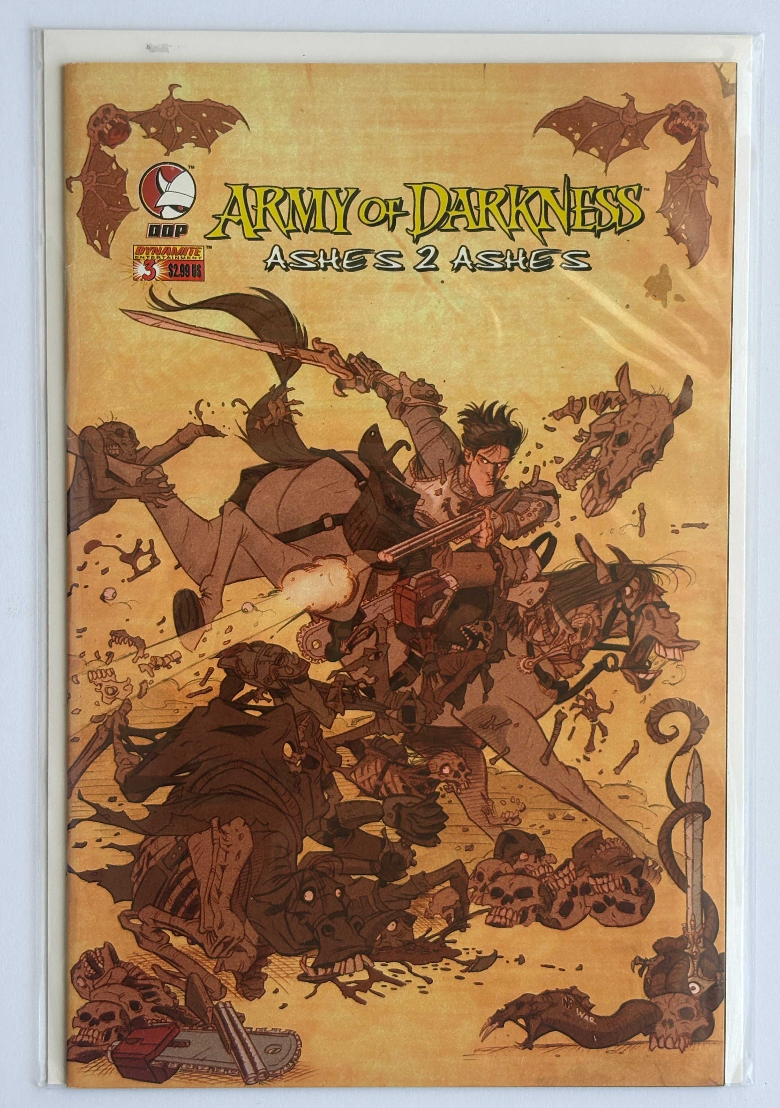 Army of Darkness: Ashes 2 Ashes #3 1st Printing Cover A DDP 2004 VF/NM 9.0