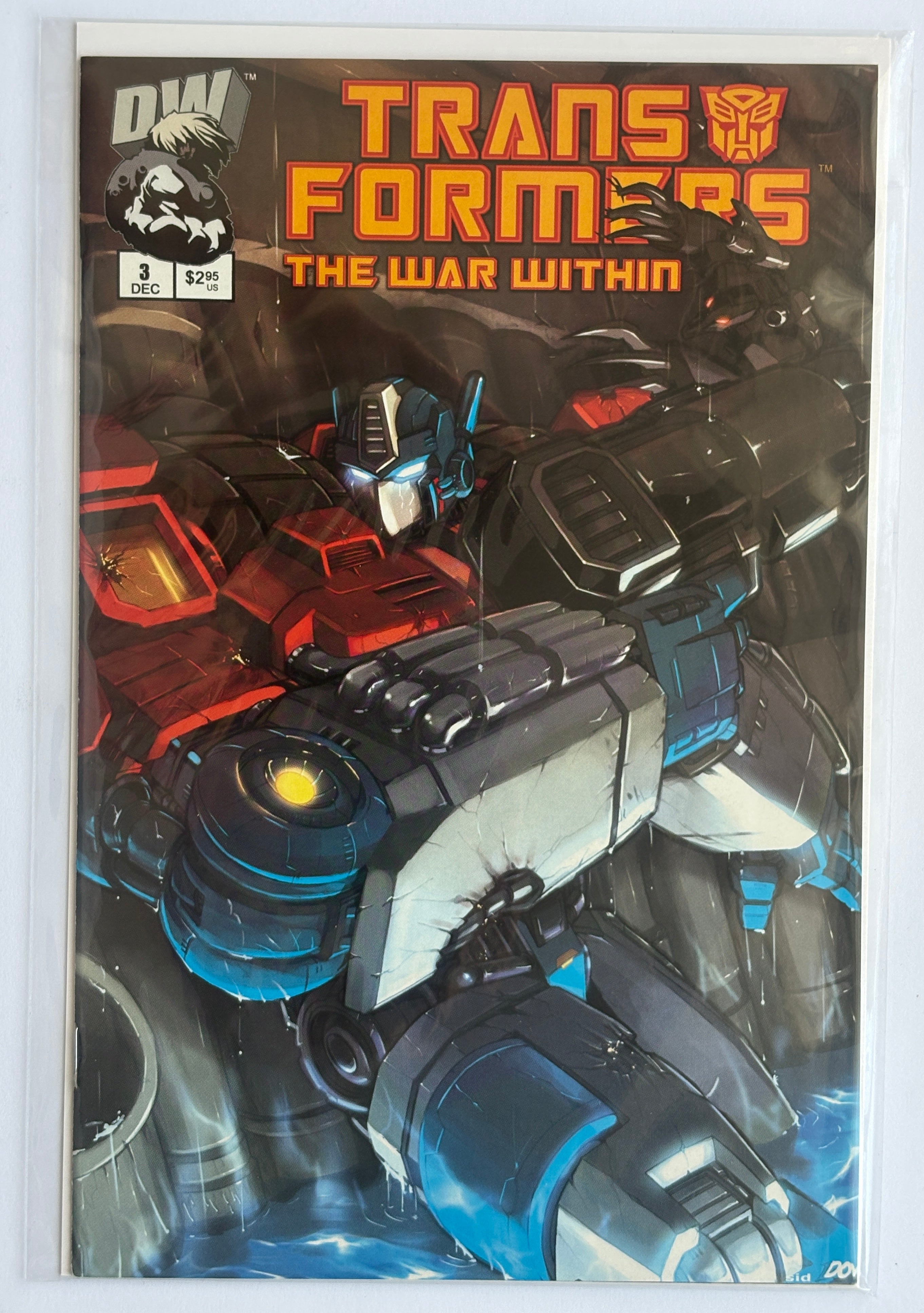 Transformers: The War Within #3 - 1st Printing DW December 2002 VF 8.0