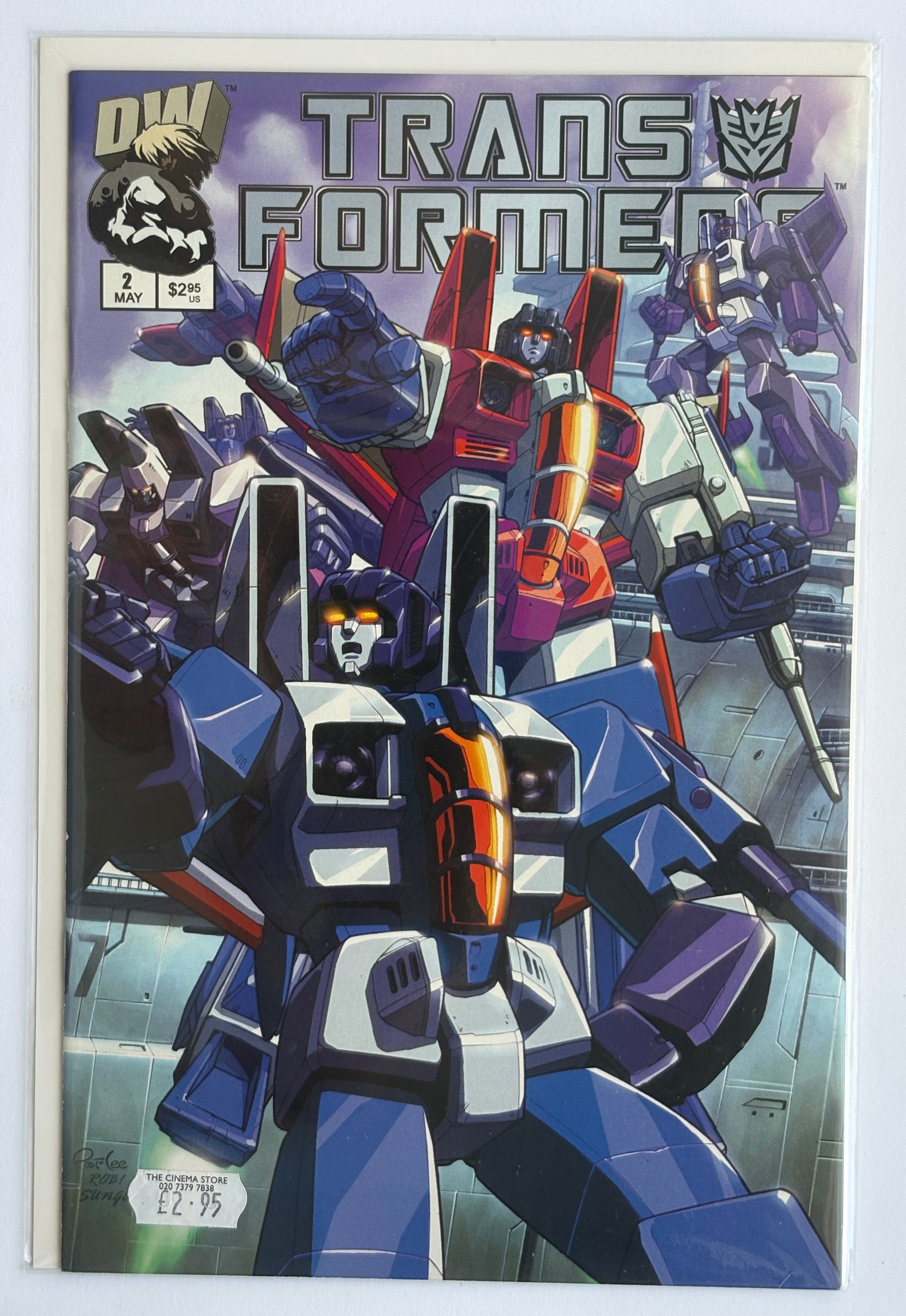 Transformers: Generation 1  #2 - DW May 2002 F/VF 7.0