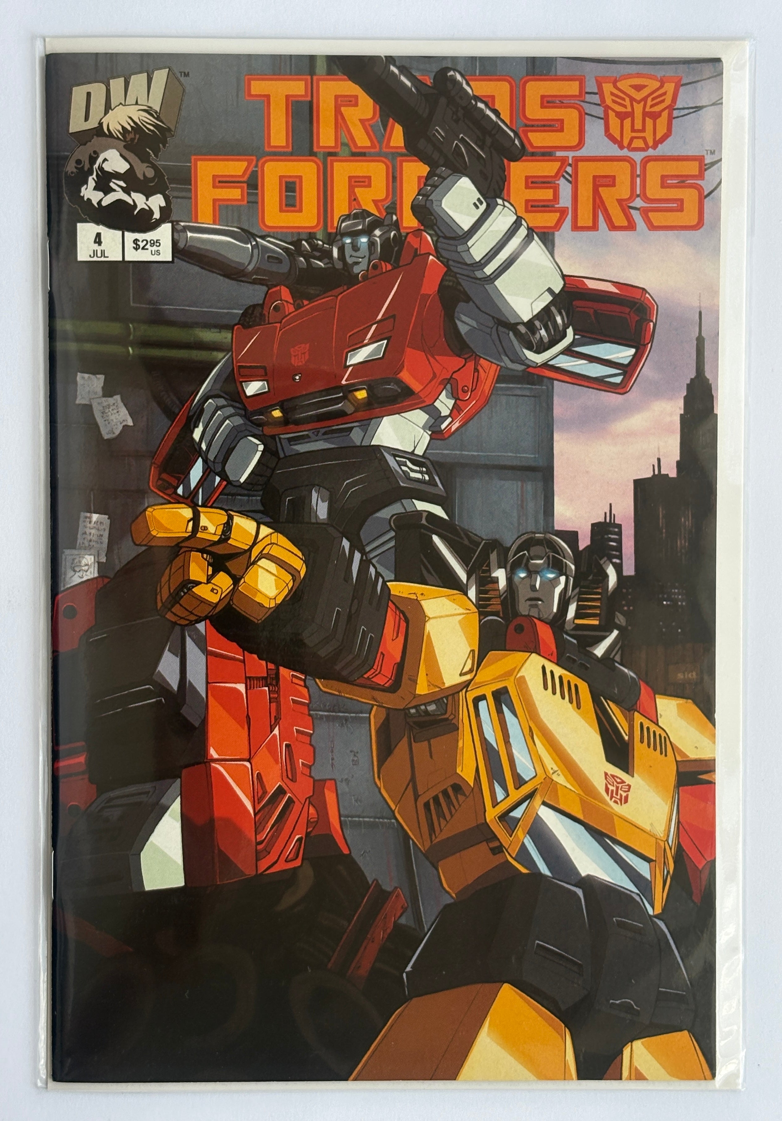 Transformers: Generation 1  #4 - DW July 2002 VF+ 8.5