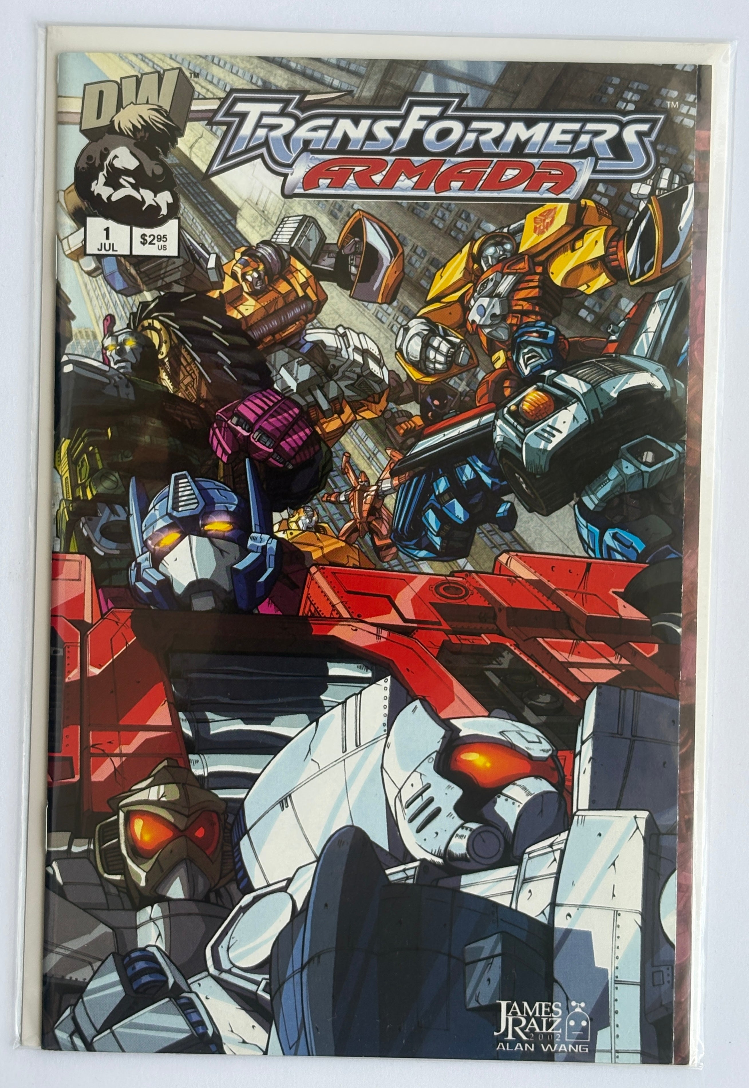 Transformers Armada #1 - 1st Printing Dreamweaver July 2002 VF/NM 9.0