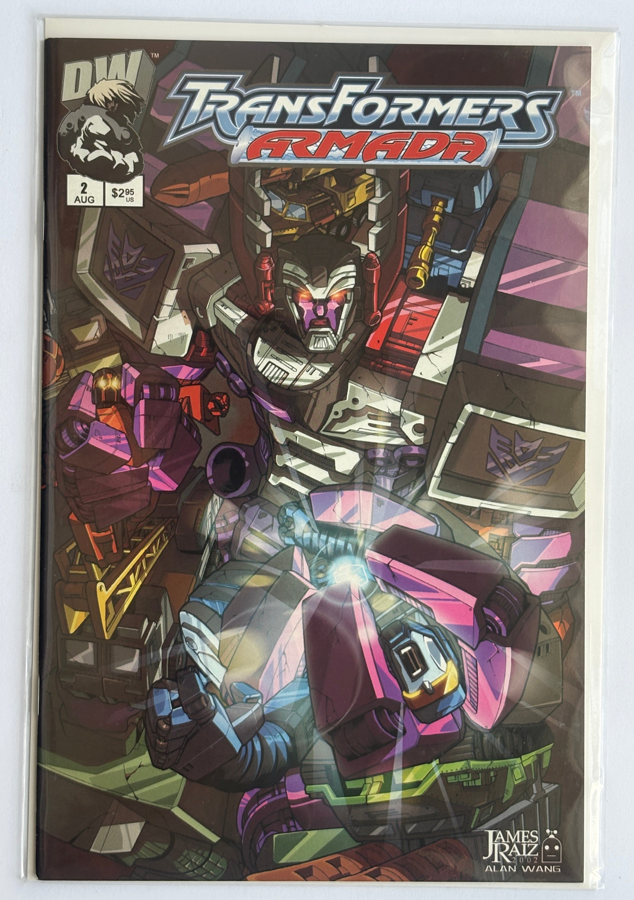 Transformers Armada #2 - 1st Printing Dreamweaver August 2002 VF/NM 9.0