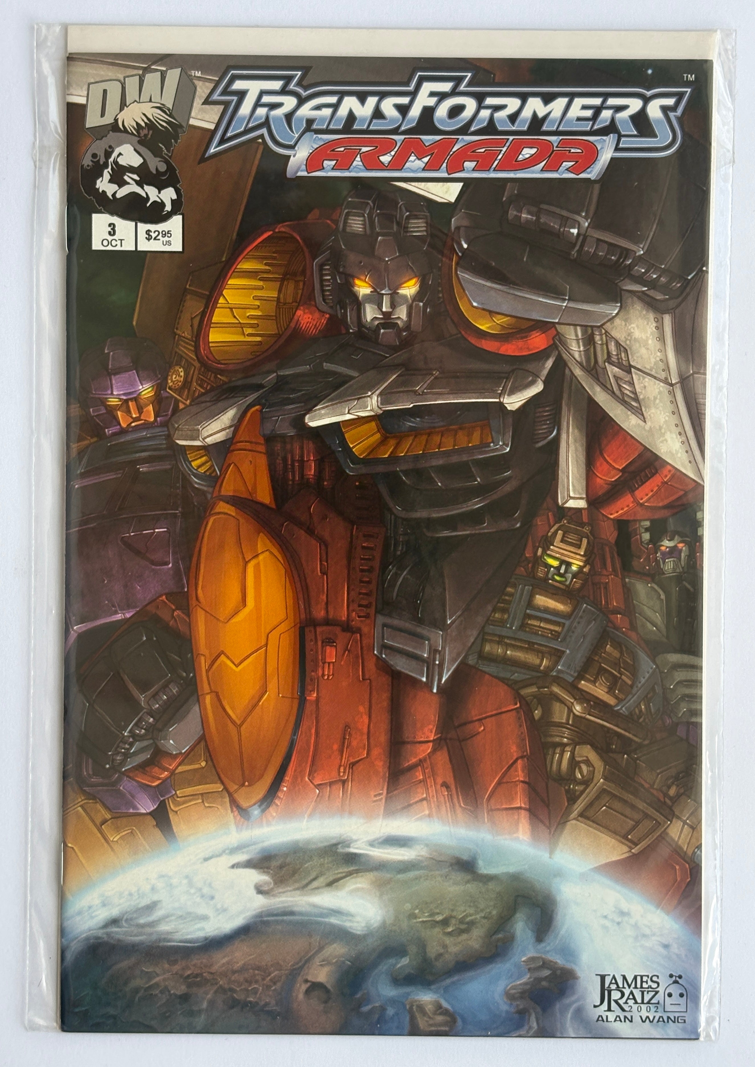 Transformers Armada #3 - 1st Printing Dreamweaver Sept/Oct 2002 VF/NM 9.0