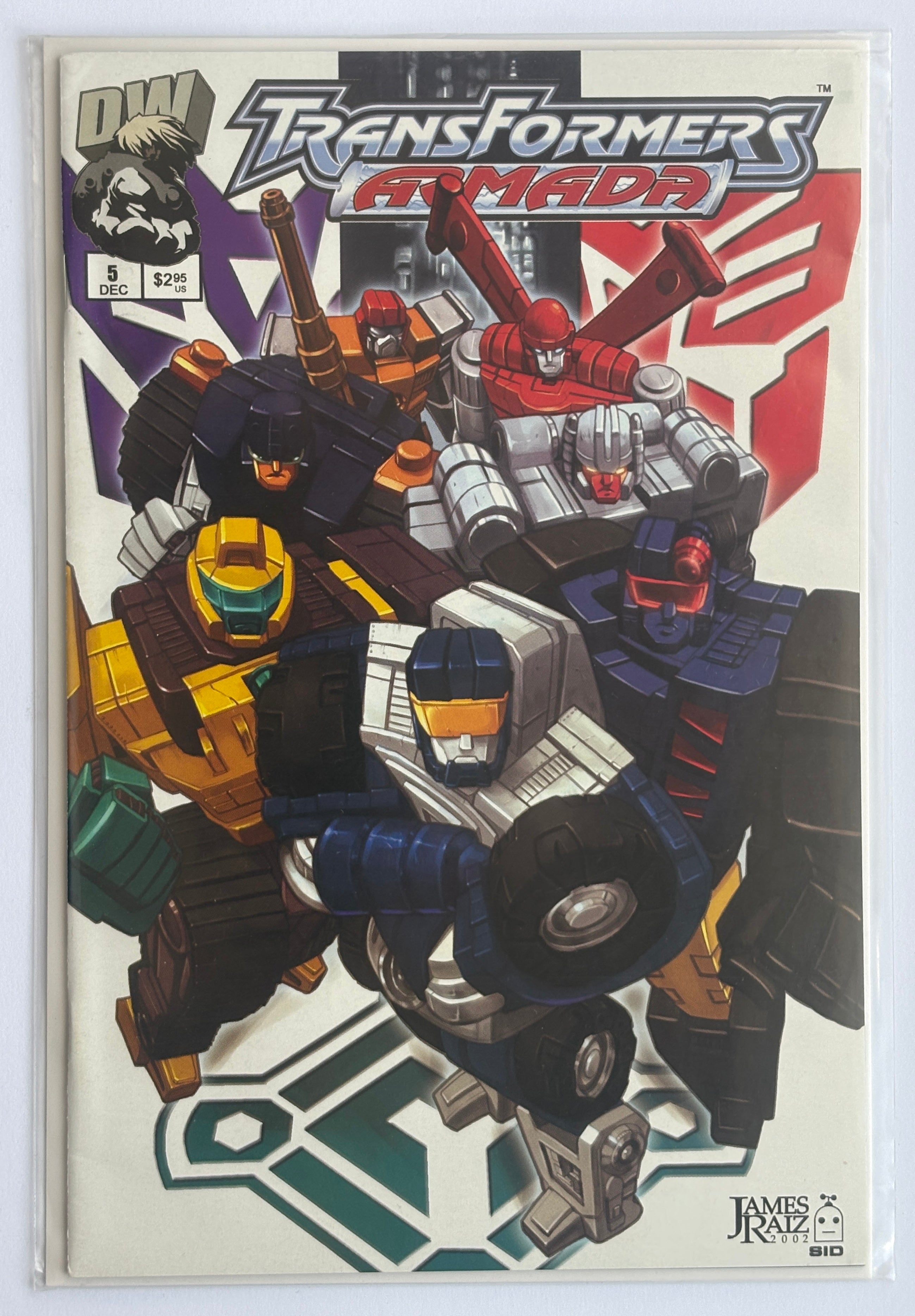 Transformers Armada #5 - 1st Printing Dreamweaver December 2002 VF+ 8.5