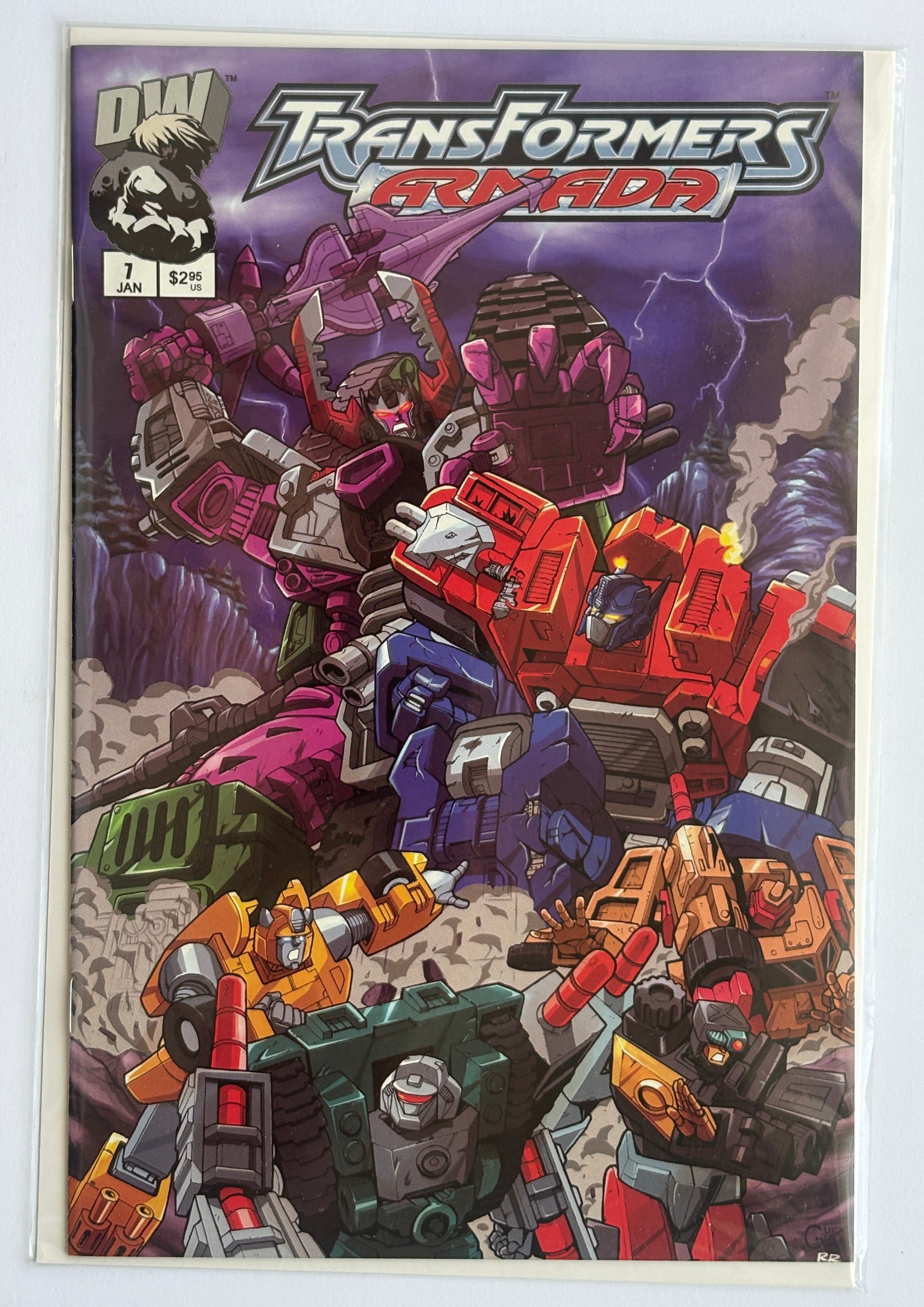 Transformers Armada #7 - 1st Printing Dreamweaver January 2003 VF/NM 9.0