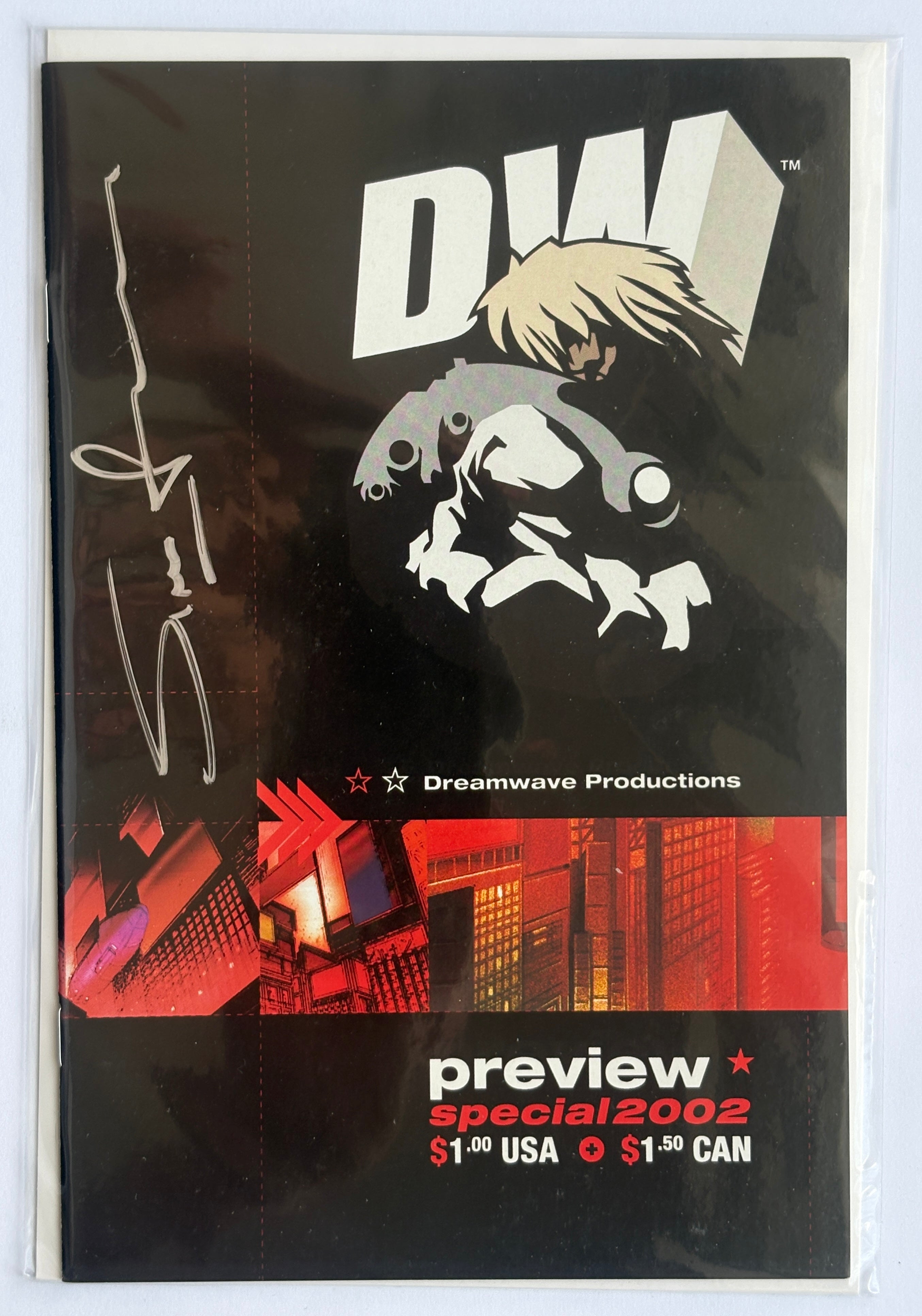 Dreamwave Productions Preview 2002 Signed Simon Furman May 2002 VF/NM 9.0