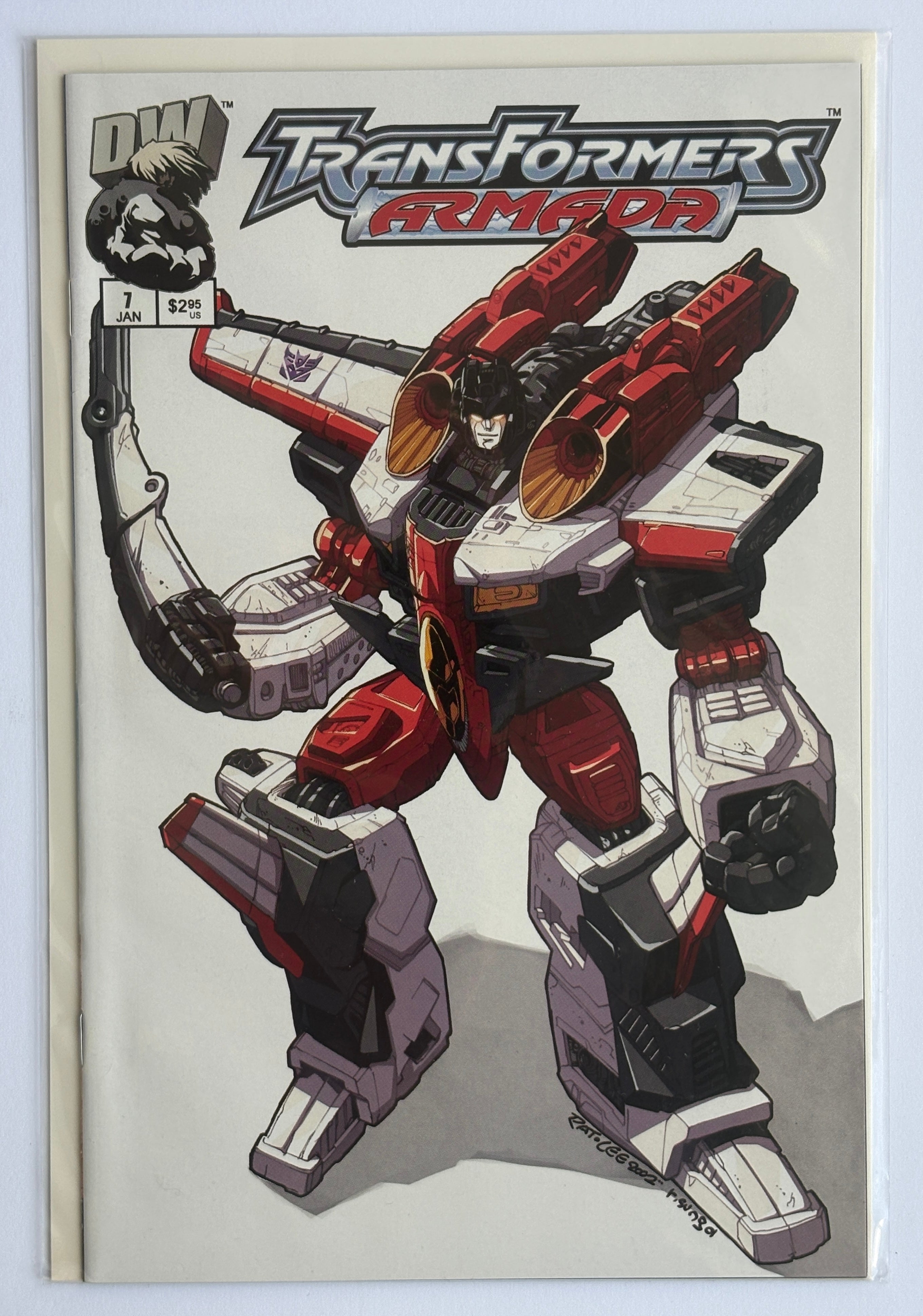 Transformers Armada #7 1st Printing Retail Incentive Variant DW Jan 2003 VF+ 8.5