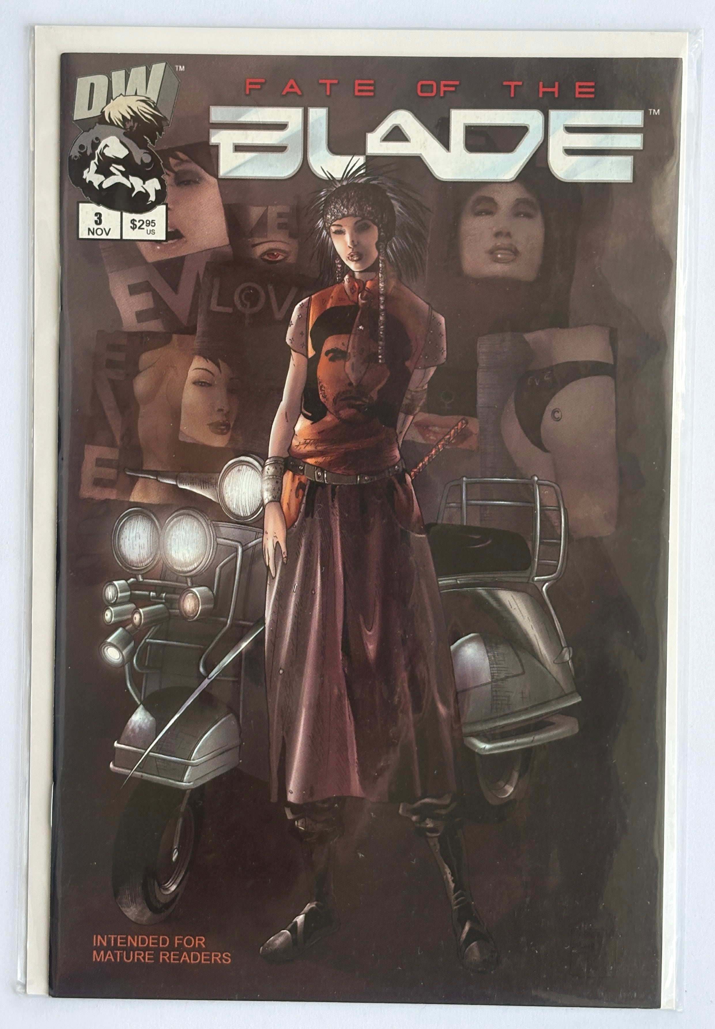 Fate of the Blade #3 - 1st Printing Dreamwave Productions November 2002 VF+ 8.5