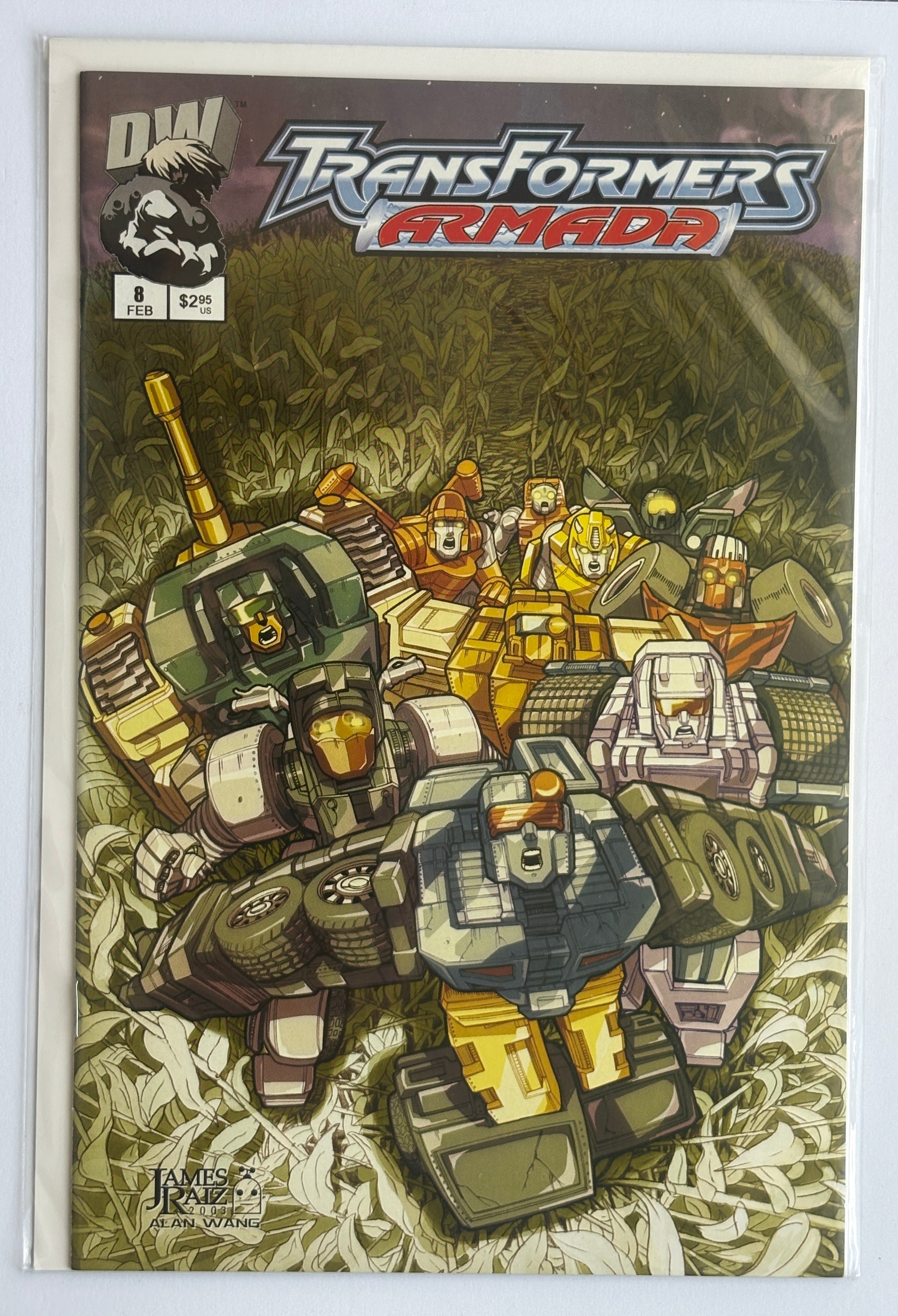 Transformers Armada #8 - 1st Printing Dreamweaver February 2003 VF+ 8.5