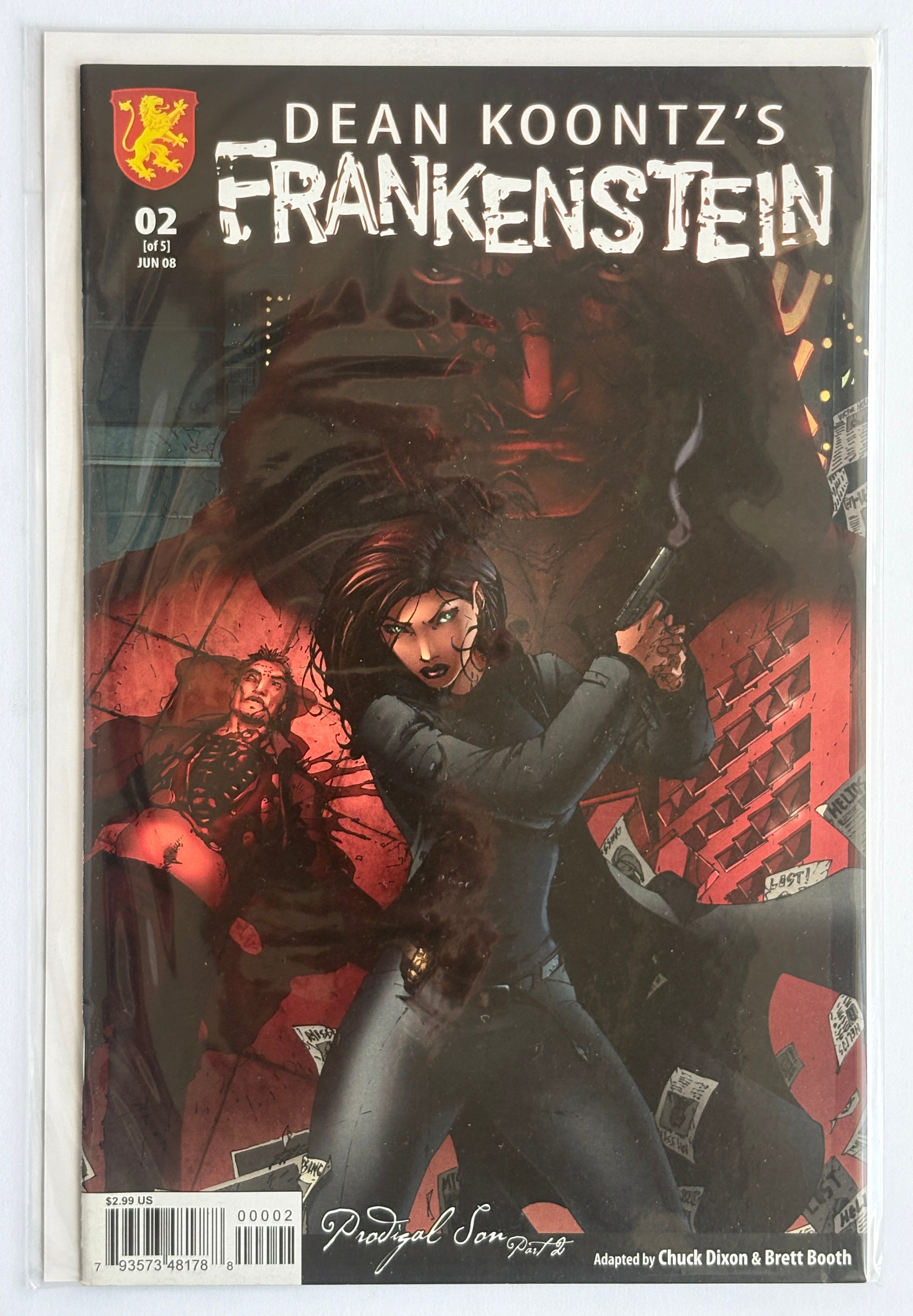 Dean Koontz's Frankenstein: Prodigal Son #2 (2 of 5)  June 2008 VF+ 8.5