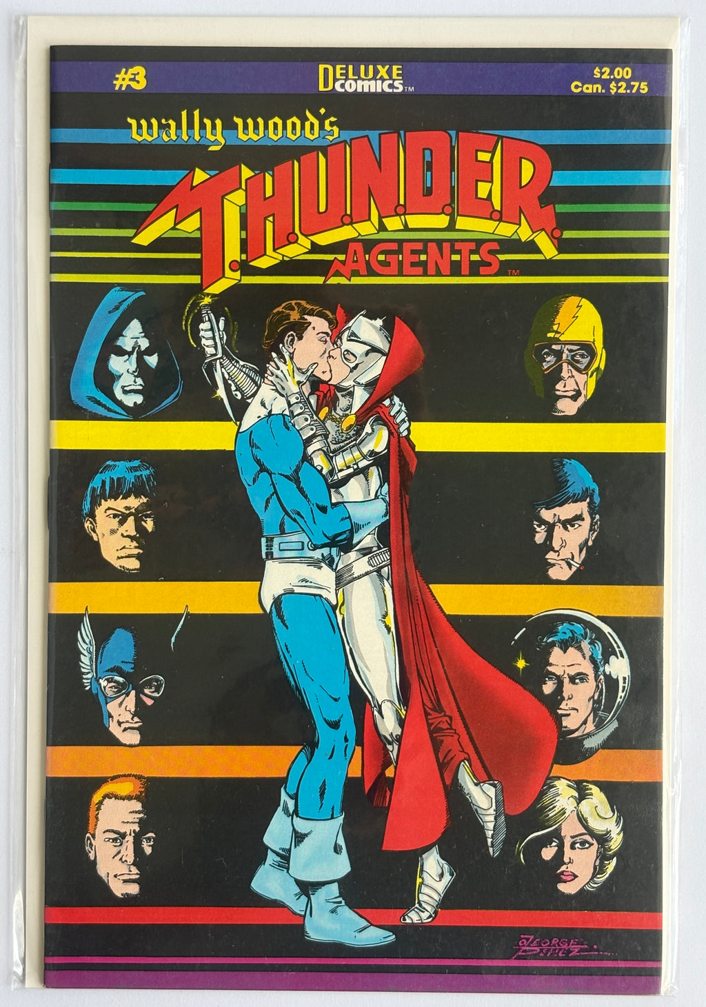 Wally Wood's T.H.U.N.D.E.R. Agents #1 to 4 (4 Comic Set) Deluxe 1984 VF+ 8.5